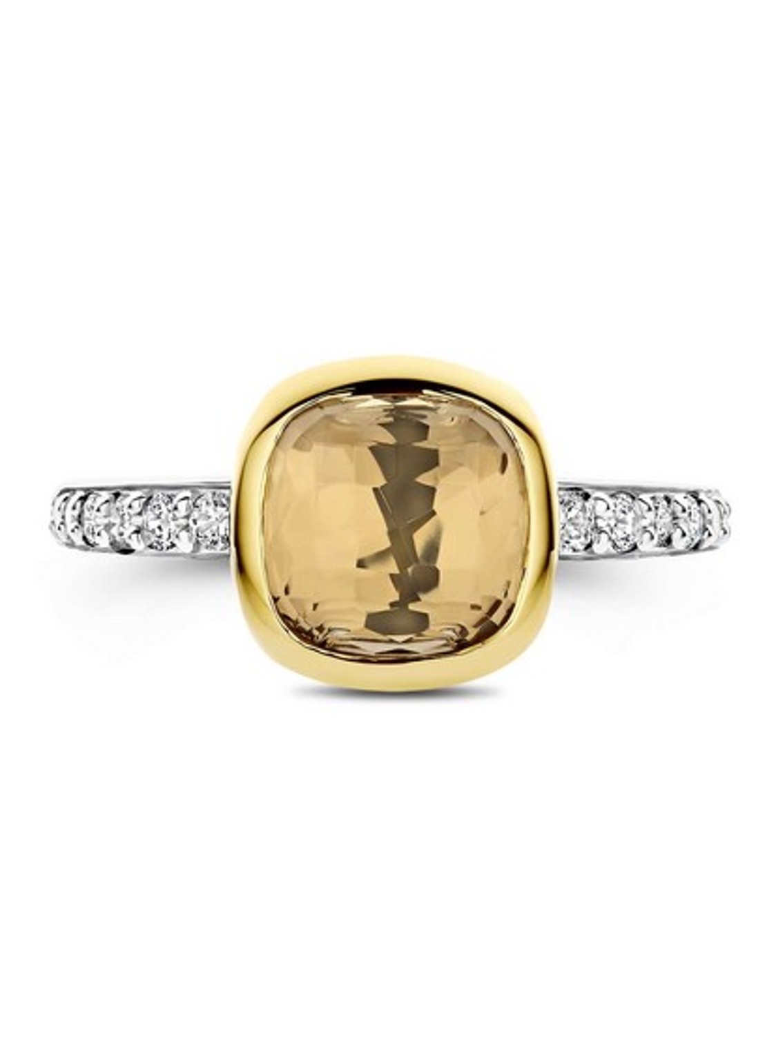 TI SENTO - Milano Ring met zirkonia 12414CY - detail 2 zilver