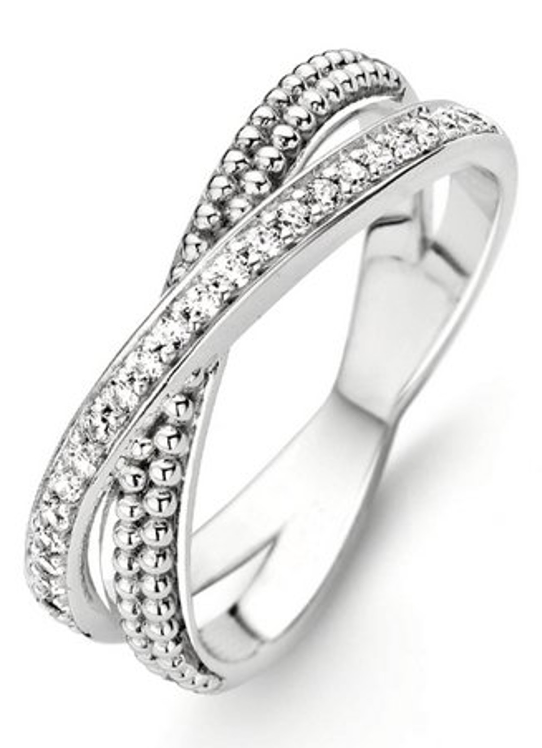 TI SENTO - Milano Ring van zilver 12020ZI - voorkant 4 zilver
