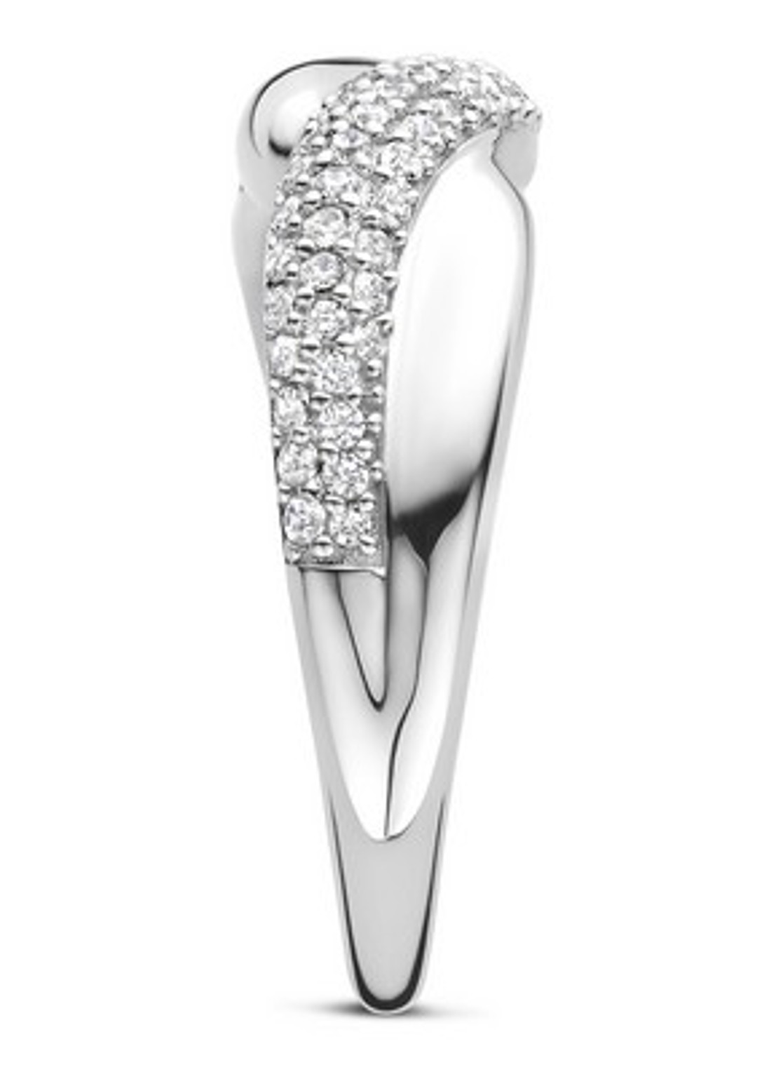 TI SENTO - Milano Ring van zilver 12370ZI - detail 3 zilver