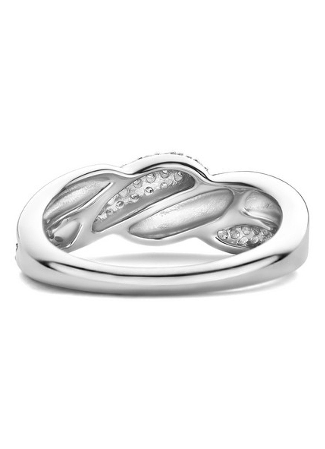 TI SENTO - Milano Ring van zilver 12370ZI - detail 4 zilver