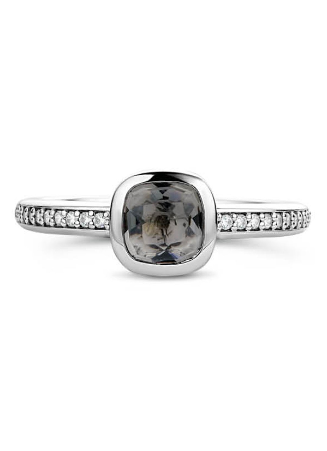 TI SENTO - Milano Ring van zilver met kristal 12176GB - detail 4 zilver