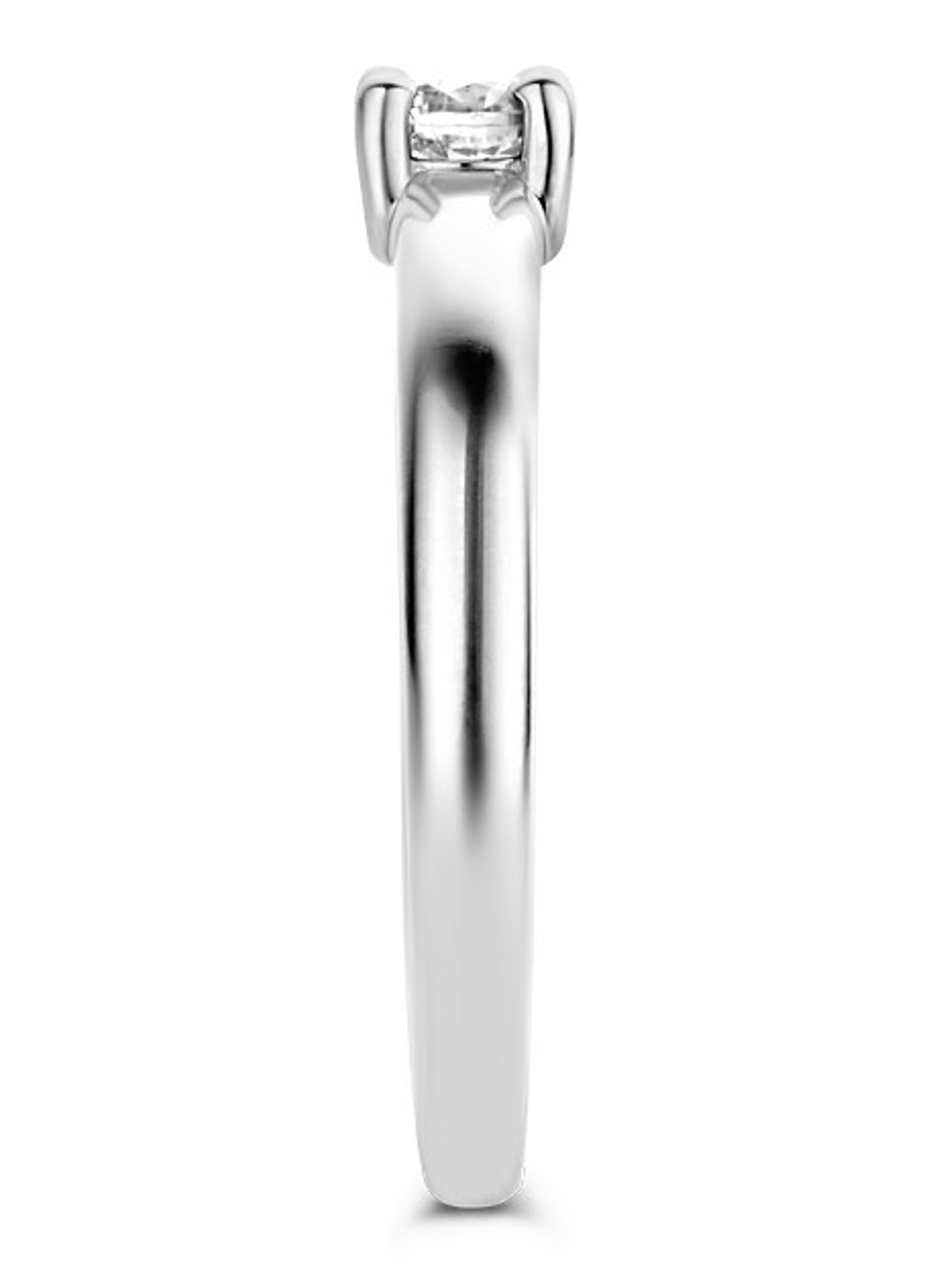 TI SENTO - Milano Ring van zilver met zirkonia 12212ZI - detail 3 zilver