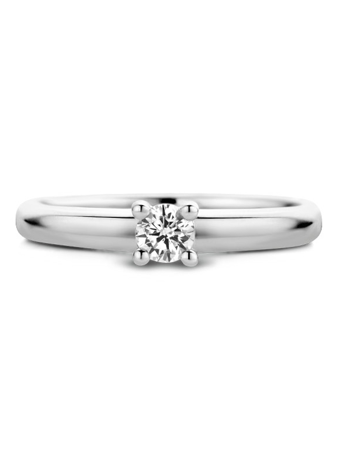 TI SENTO - Milano Ring van zilver met zirkonia 12212ZI - detail 4 zilver