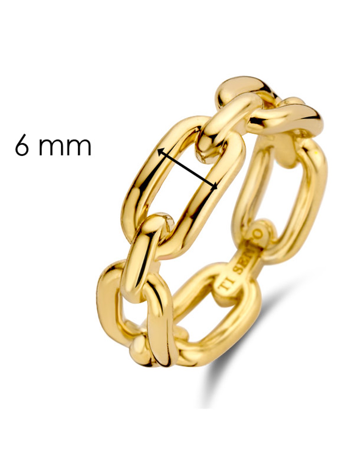 TI SENTO - Milano Ring verguld 12205SY - detail 5 goud