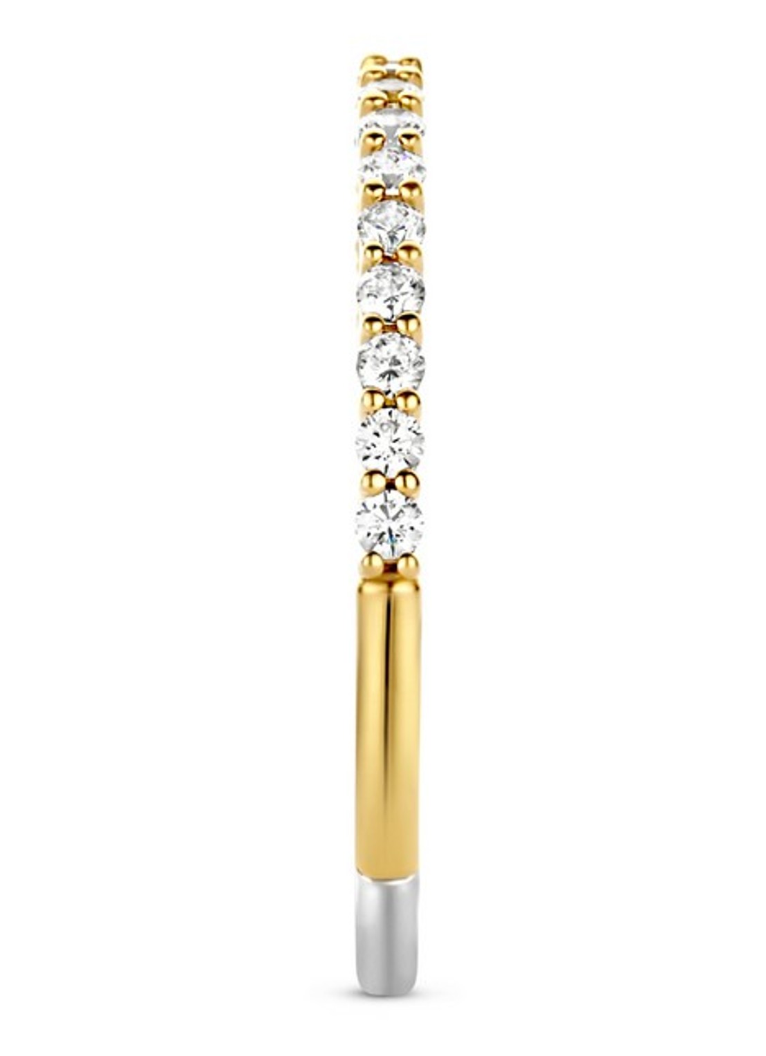 TI SENTO - Milano Ring verguld 12268ZY - voorkant 8 goud