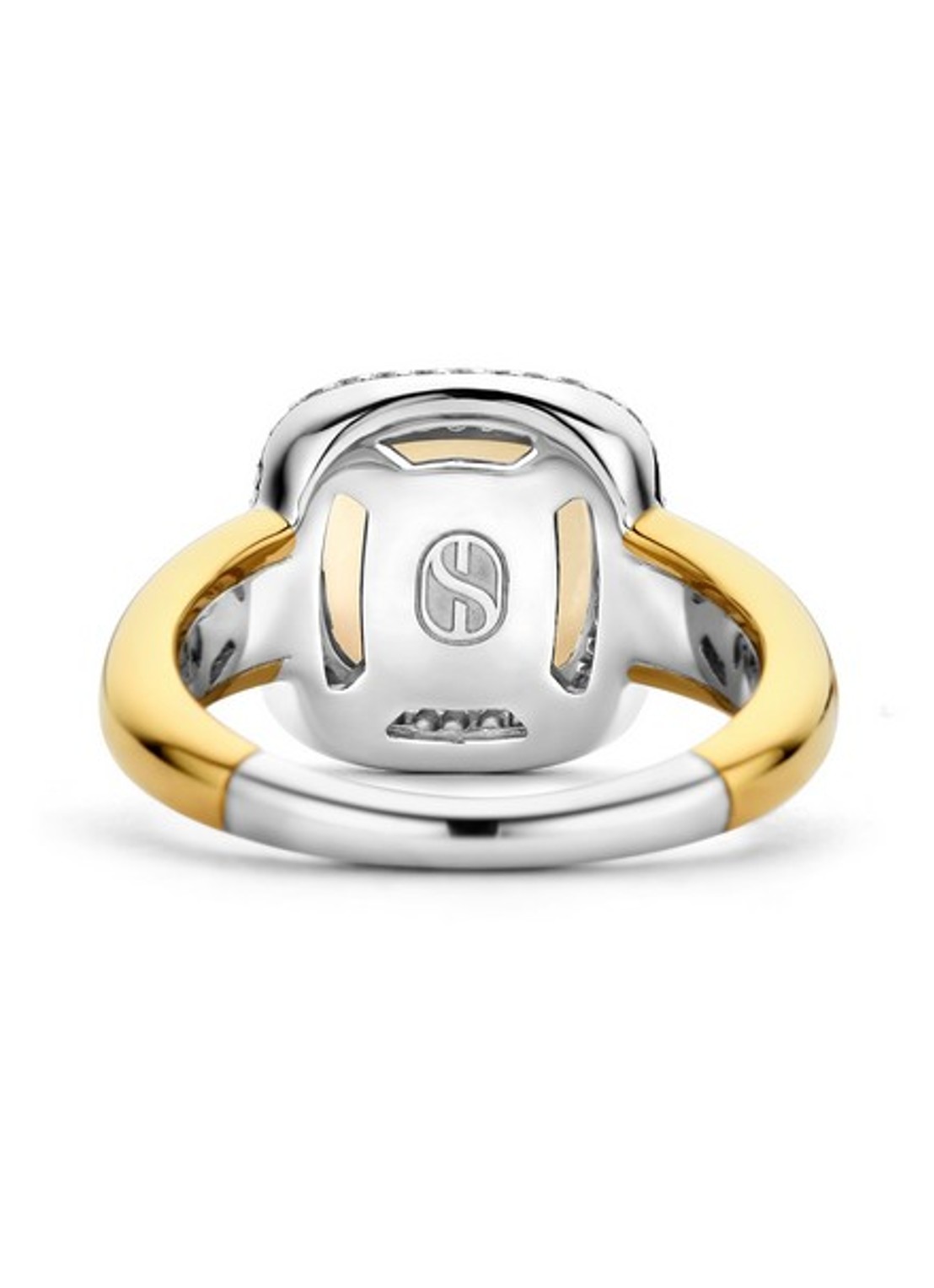 TI SENTO - Milano Ring verguld 12330MW - detail goud