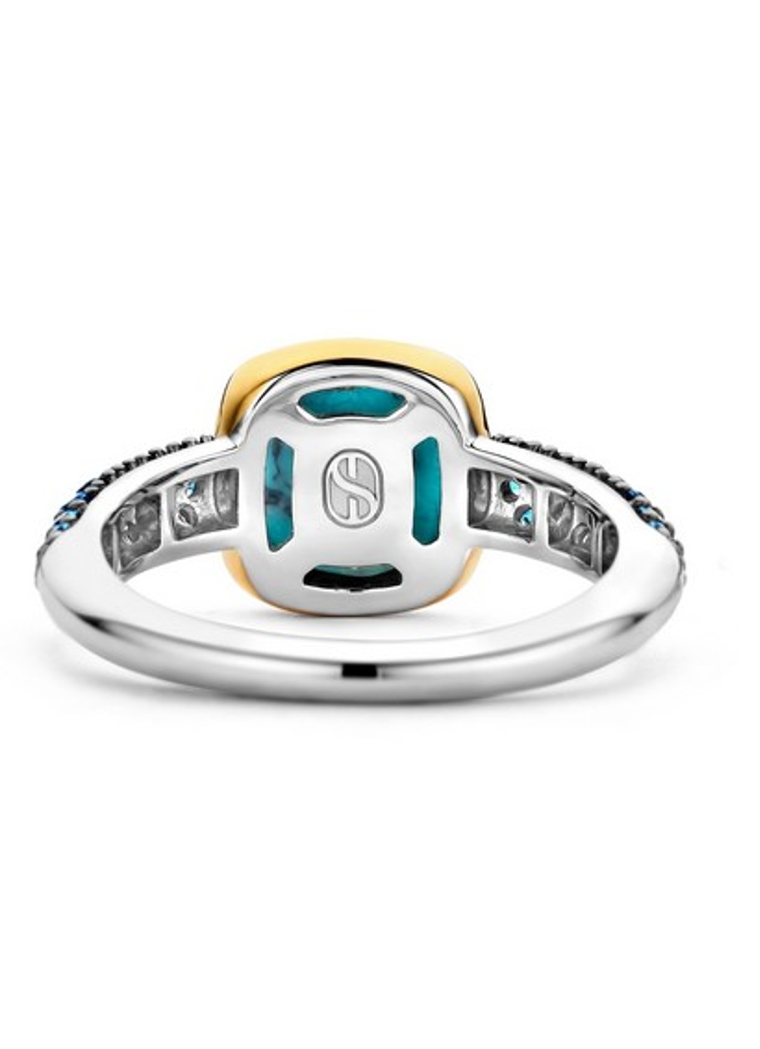 TI SENTO - Milano Ring verguld 12331TQ - detail 3 blauw
