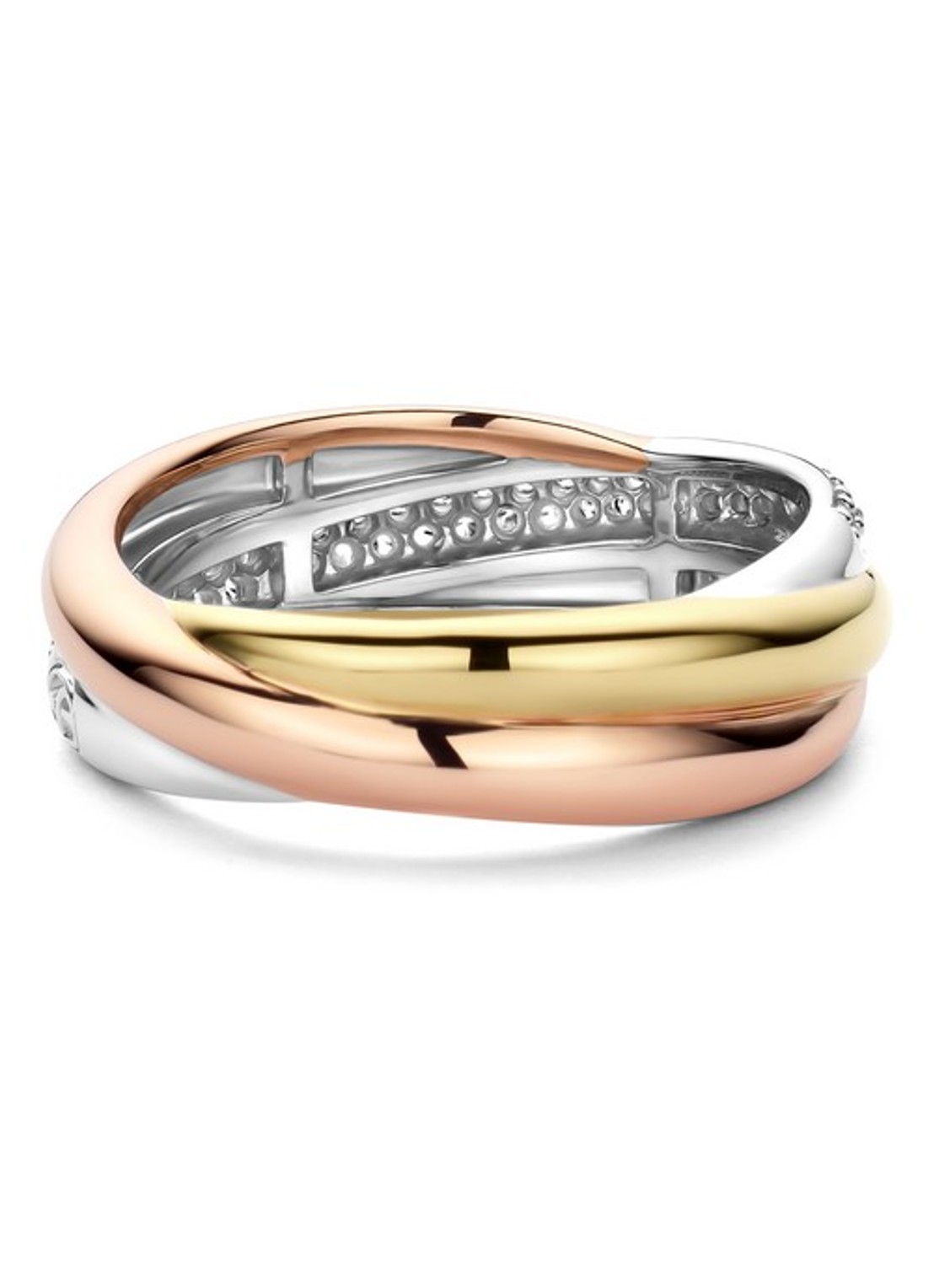 TI SENTO - Milano Ring verguld 12343ZT - detail 3 goud