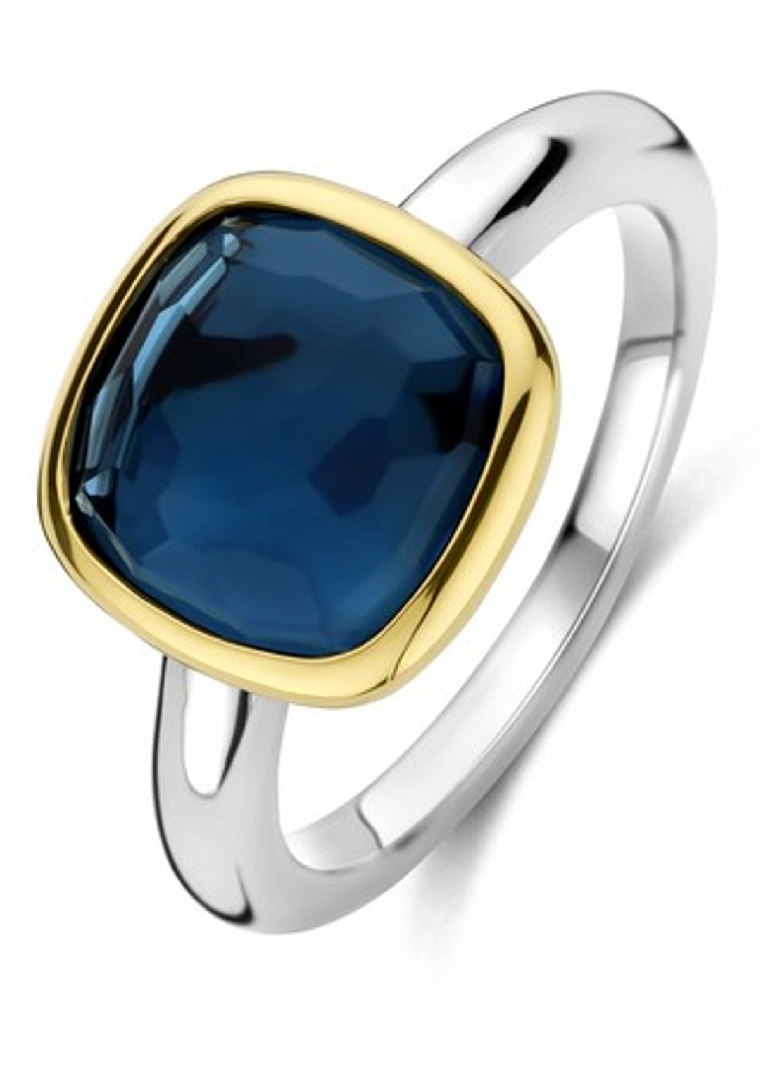 TI SENTO - Milano Ring verguld 12351DB - voorkant 4 zilver