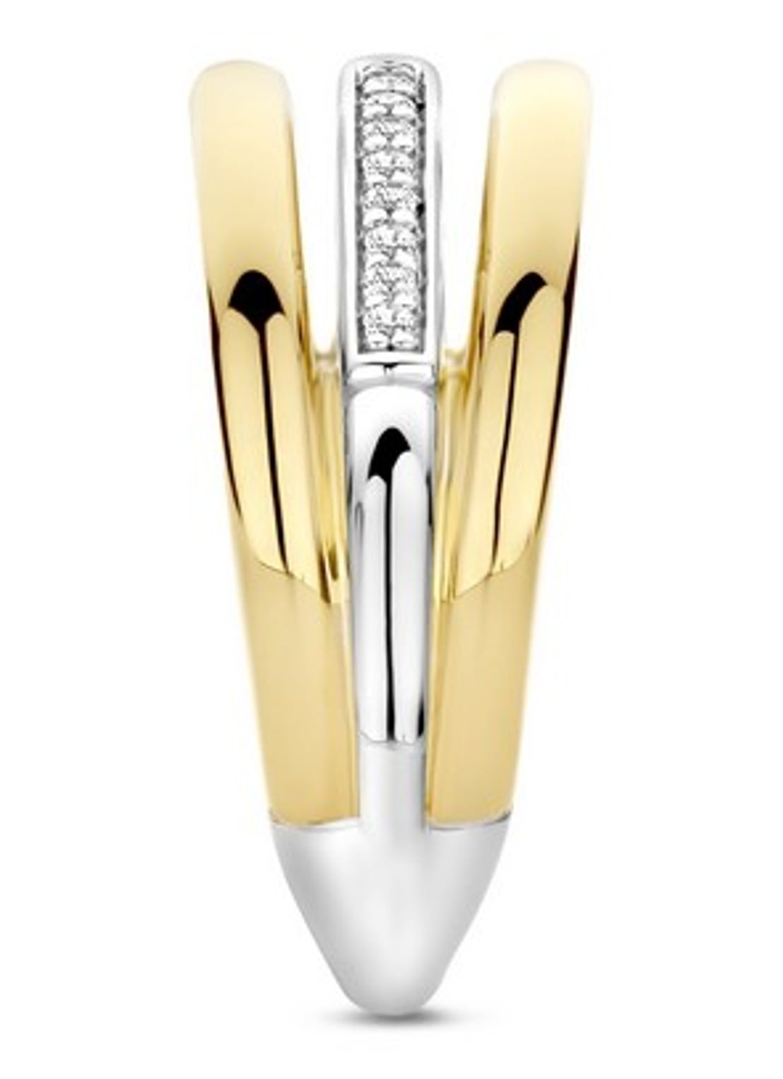 TI SENTO - Milano Ring verguld 12369ZY - detail 3 goud