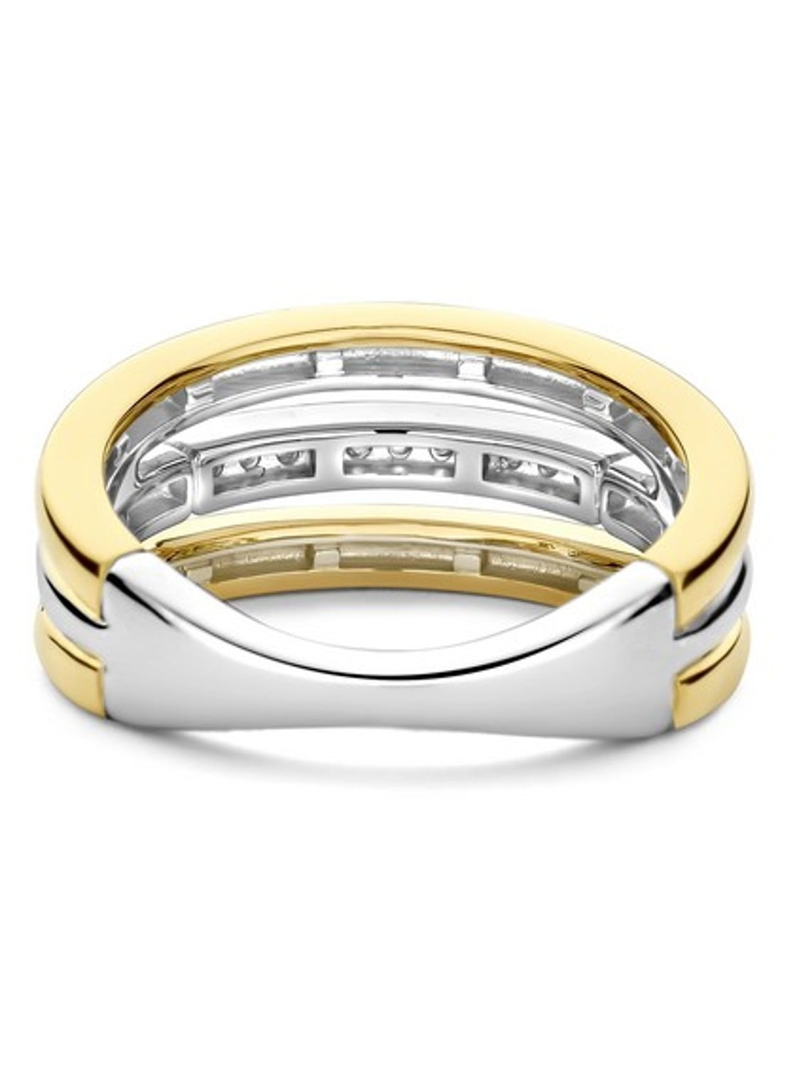 TI SENTO - Milano Ring verguld 12369ZY - detail 4 goud