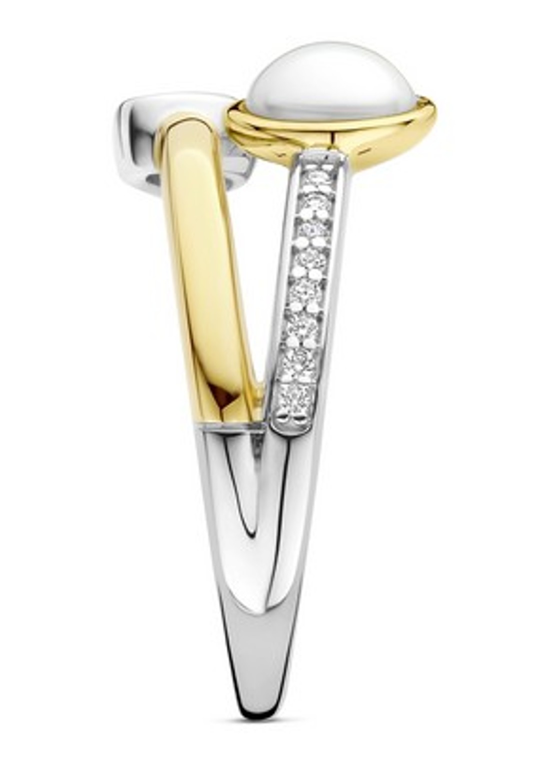 TI SENTO - Milano Ring verguld 12376YP - detail 2 goud