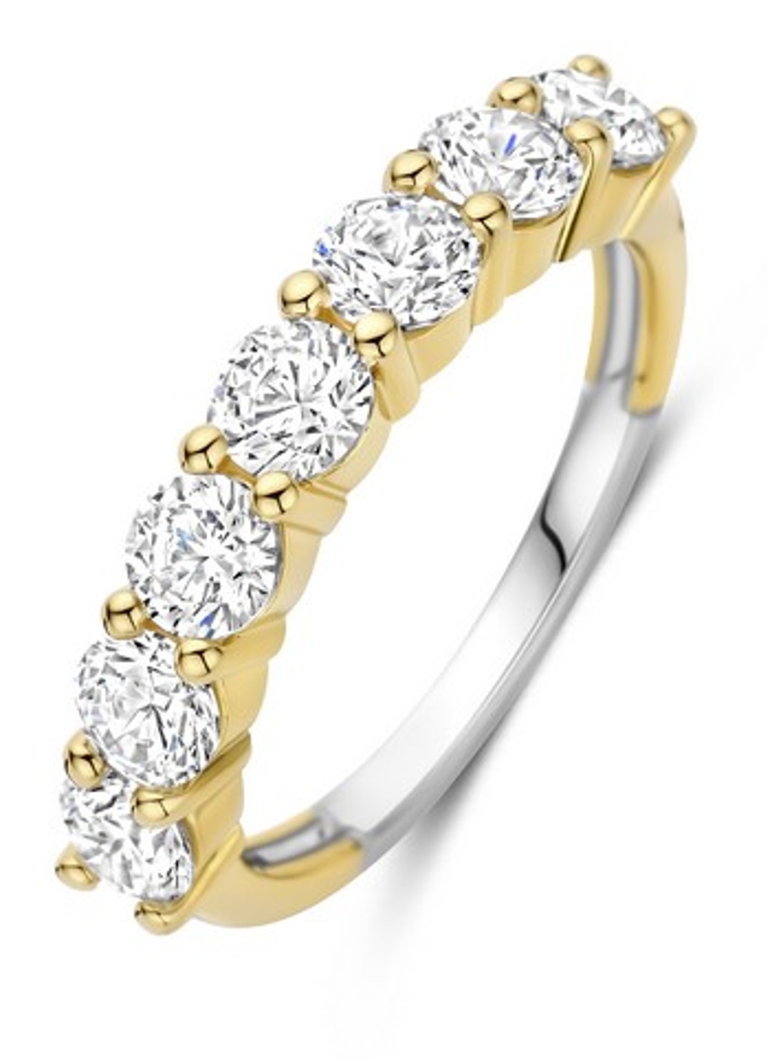 TI SENTO - Milano Ring verguld 12380ZY - voorkant 5 goud