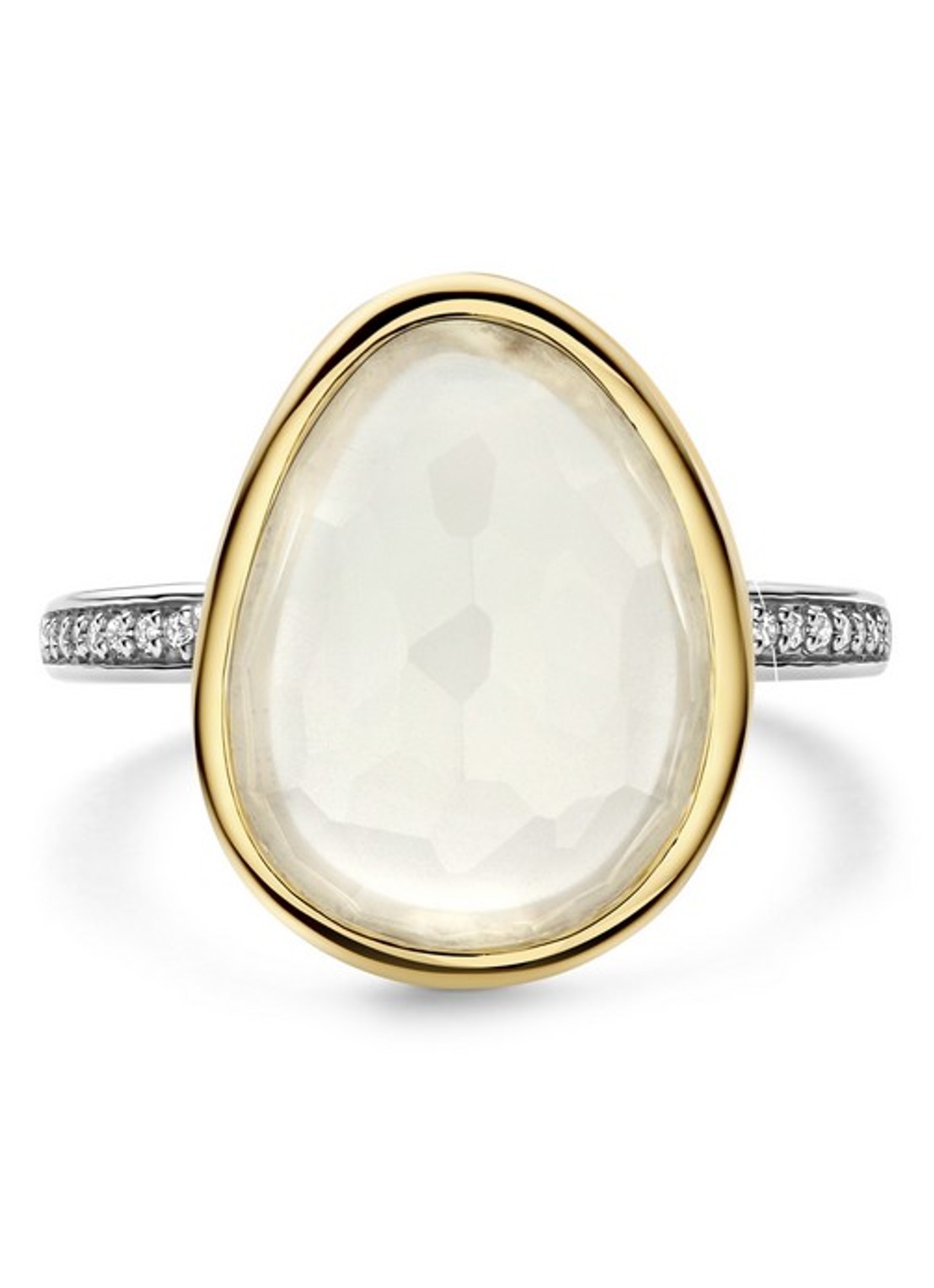 TI SENTO - Milano Ring verguld 12386MW - detail 4 goud