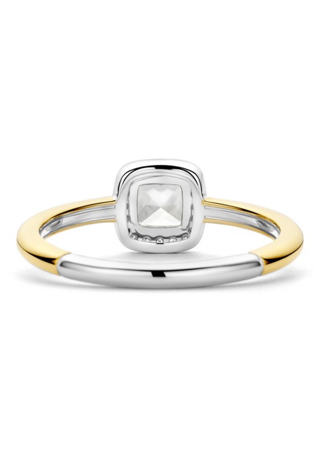 TI SENTO - Milano Ring verguld 12388ZY - detail goud