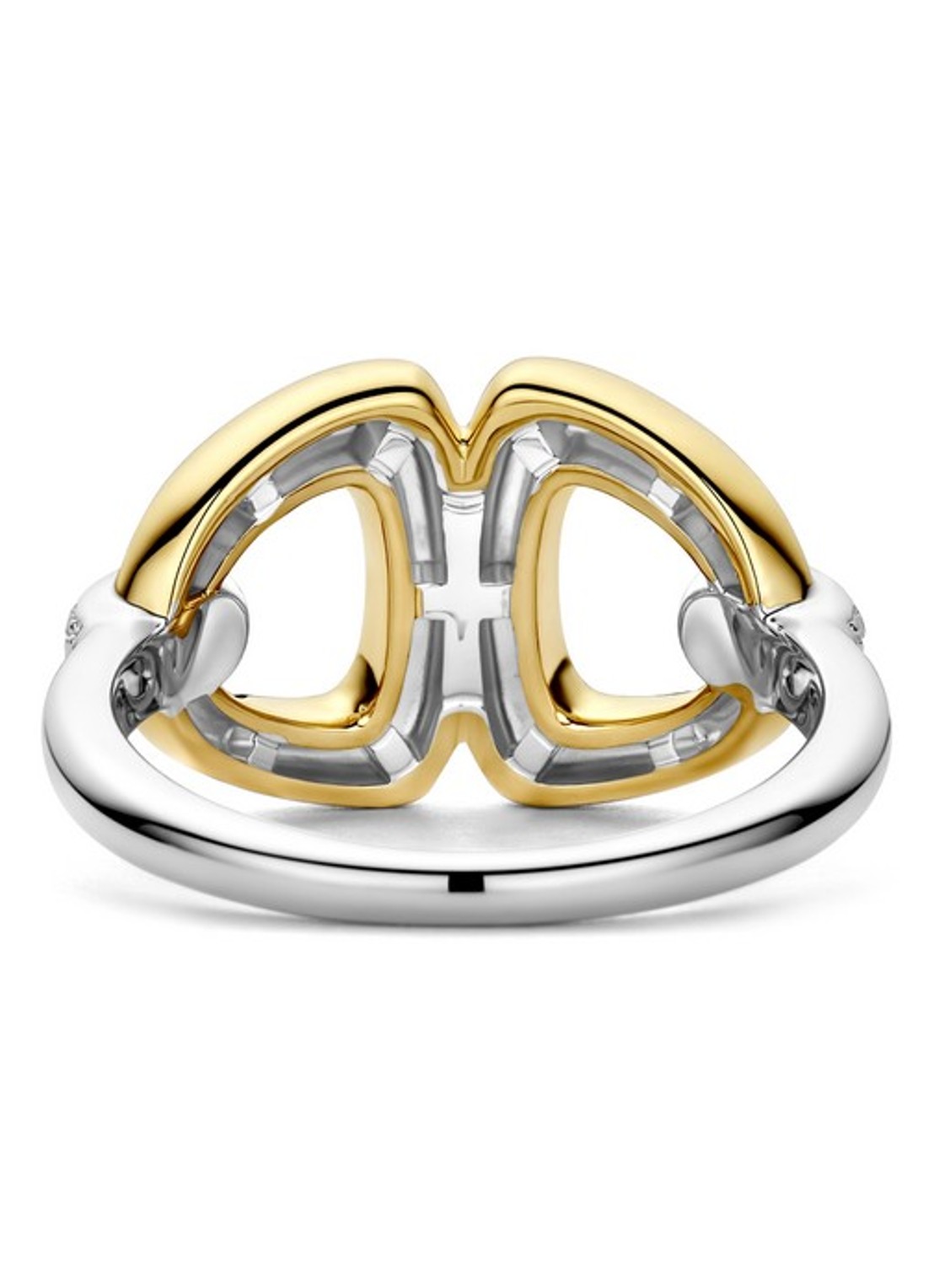 TI SENTO - Milano Ring verguld 12391ZY - detail goud