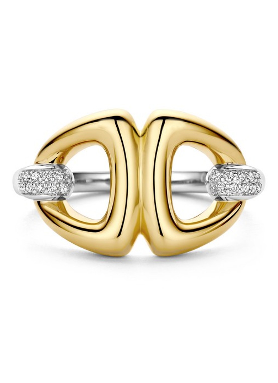 TI SENTO - Milano Ring verguld 12391ZY - detail 2 goud