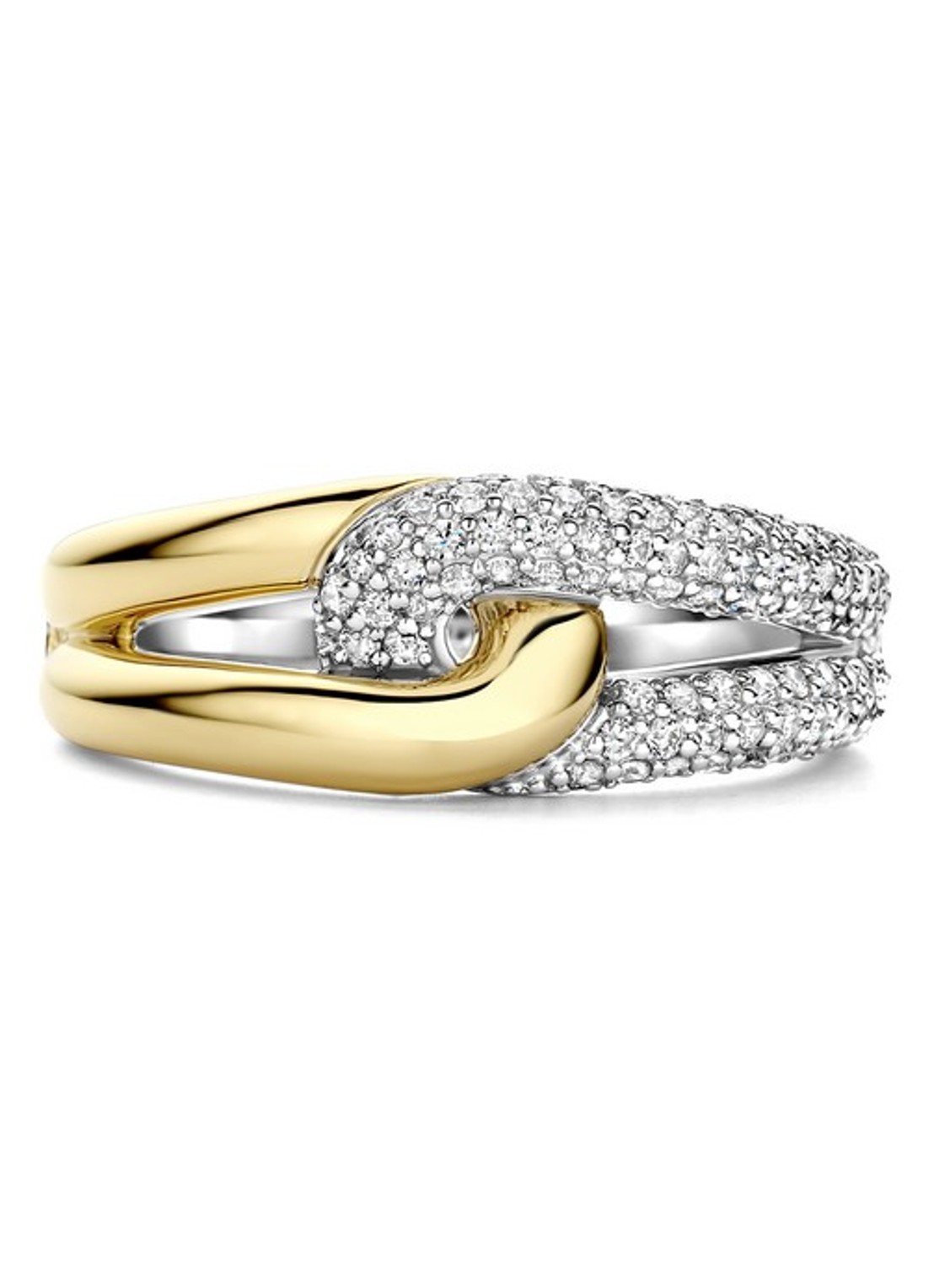 TI SENTO - Milano Ring verguld 12394ZY - detail 3 goud