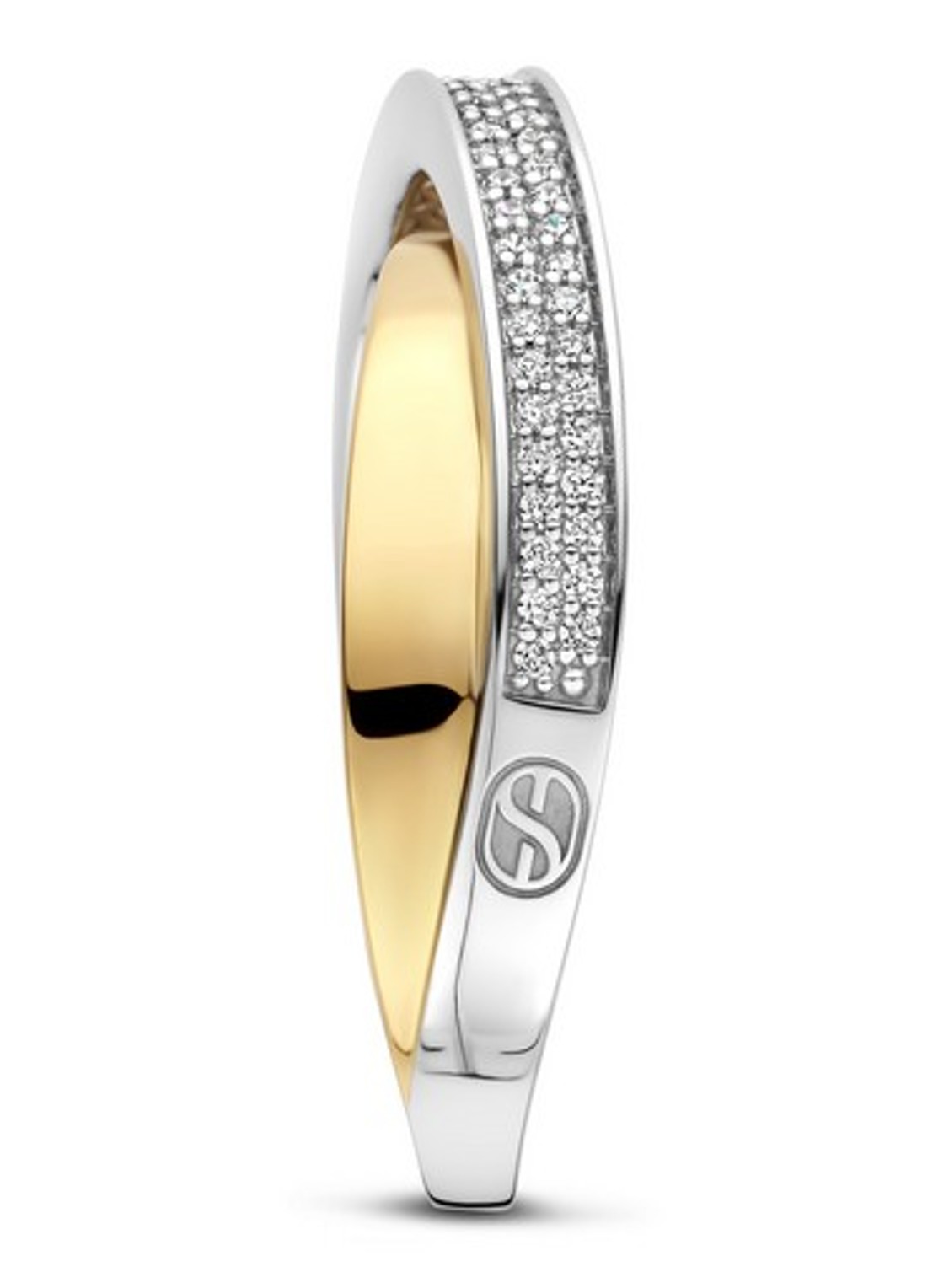 TI SENTO - Milano Ring verguld 12395ZY - detail 5 goud