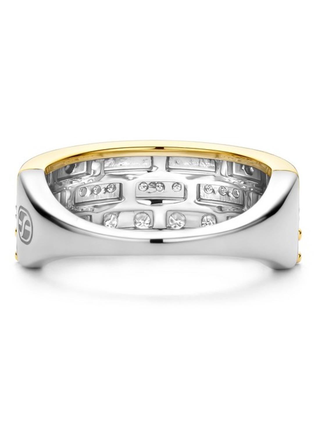 TI SENTO - Milano Ring verguld 12397ZY - detail goud
