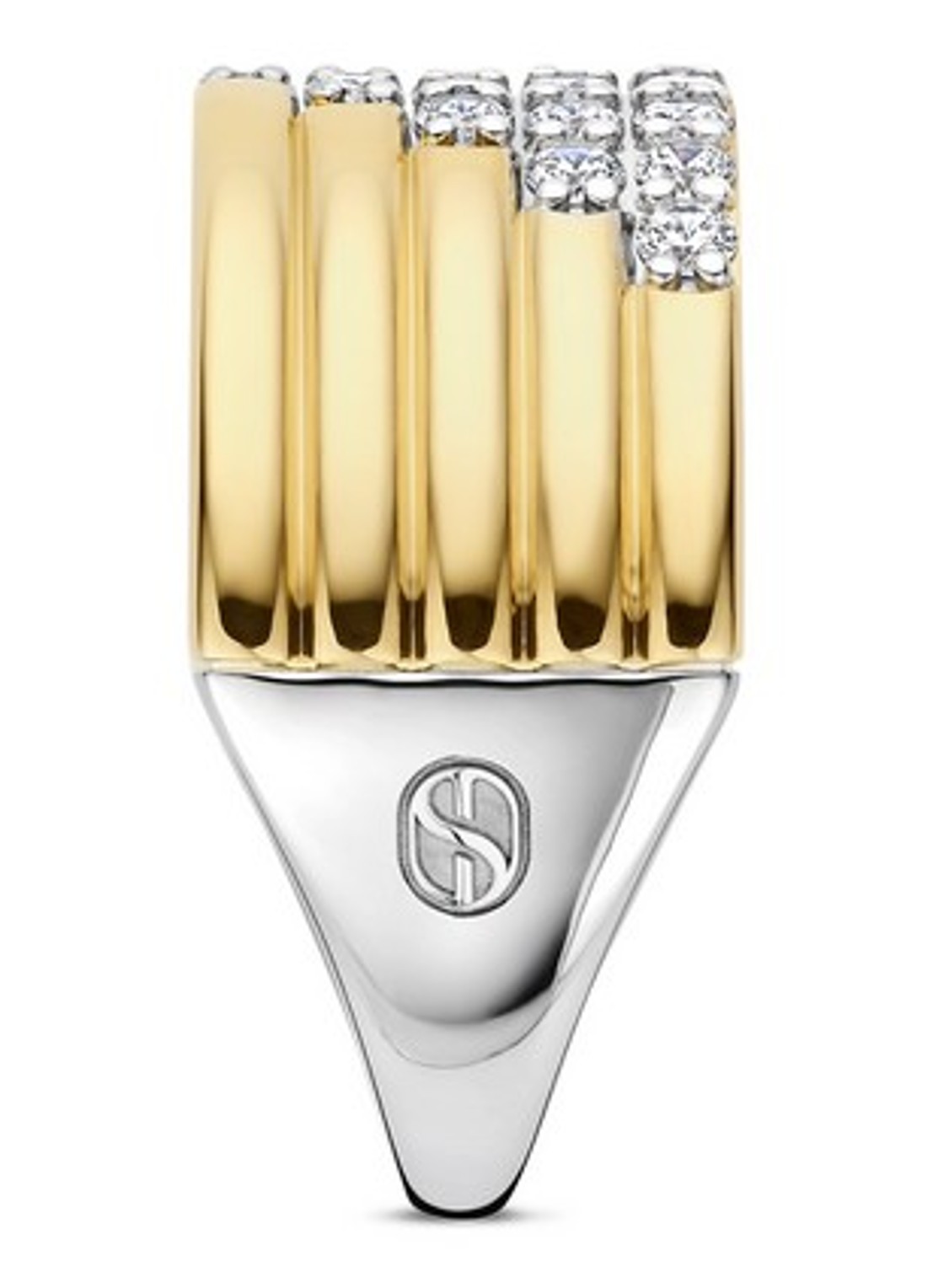TI SENTO - Milano Ring verguld 12410ZY - detail goud