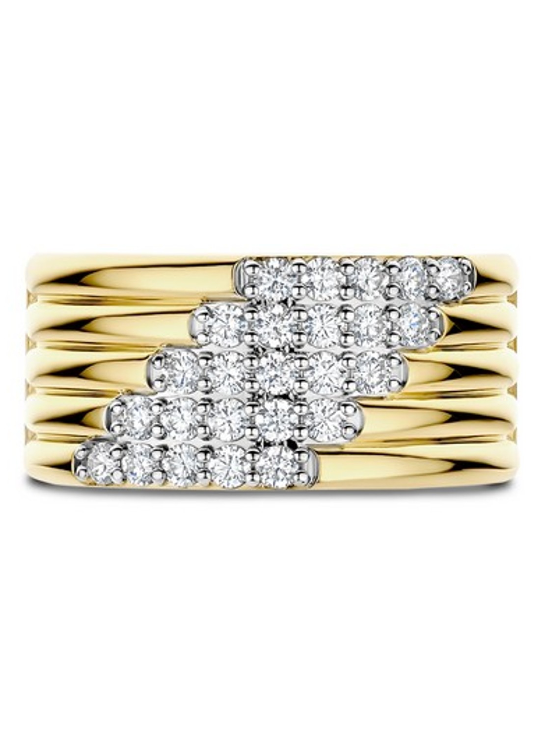 TI SENTO - Milano Ring verguld 12410ZY - detail 2 goud