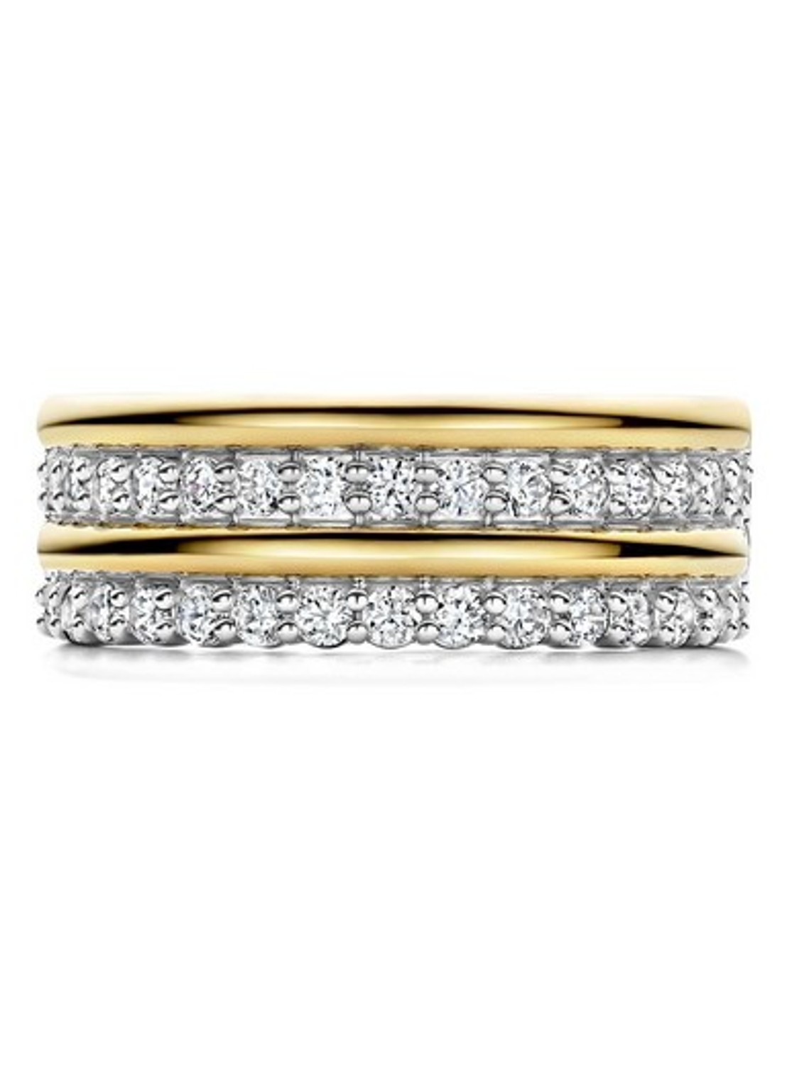 TI SENTO - Milano Ring verguld 12444ZY - detail 2 goud