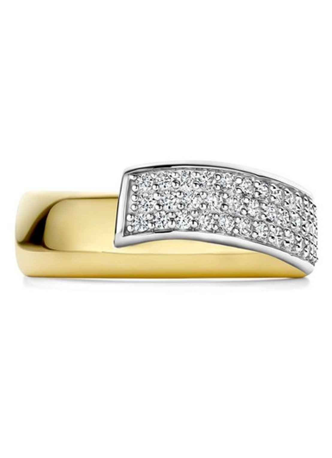 TI SENTO - Milano Ring verguld 12454ZY - detail 2 goud