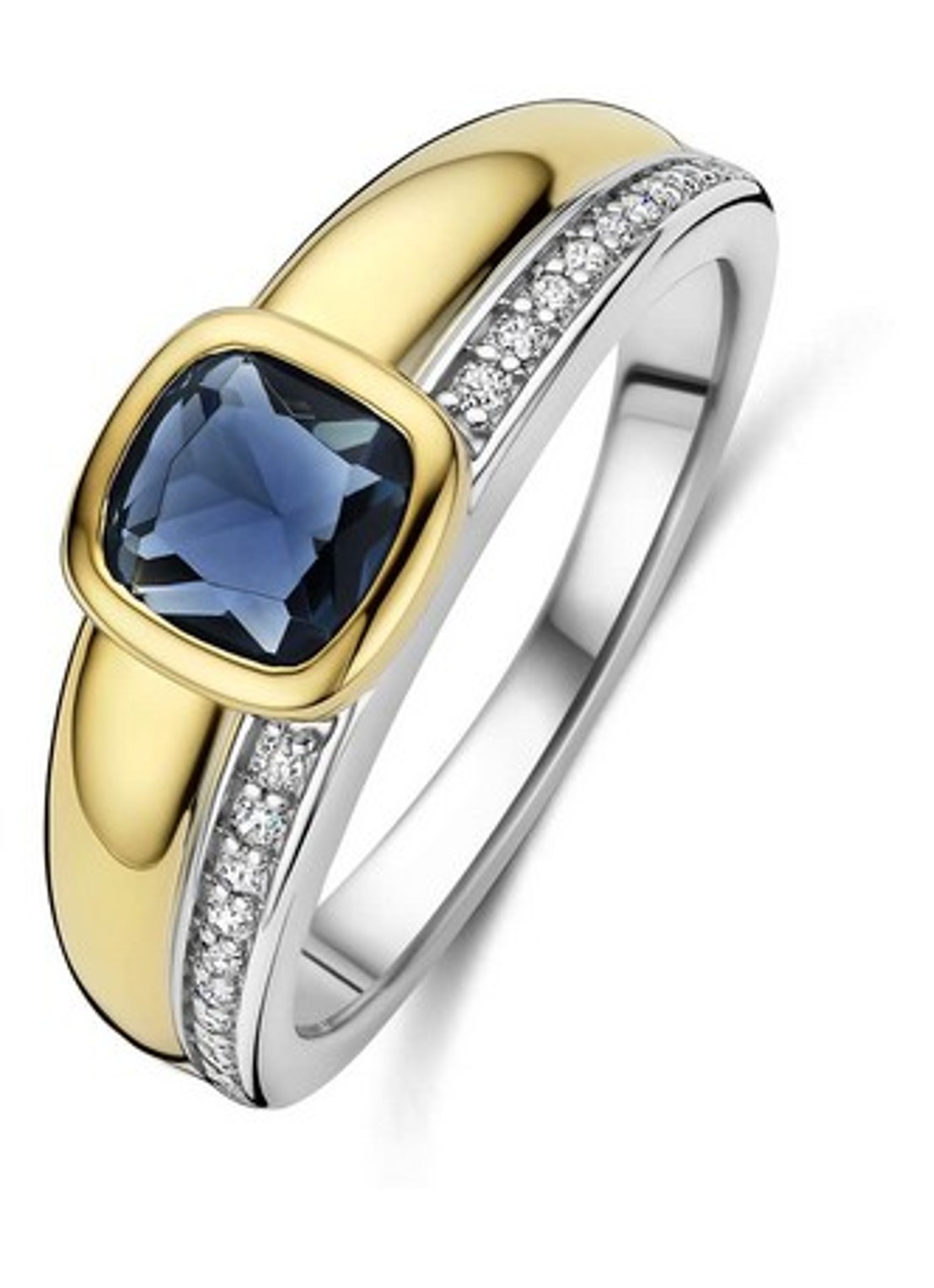 TI SENTO - Milano Ring verguld 12462DB - voorkant 4 zilver