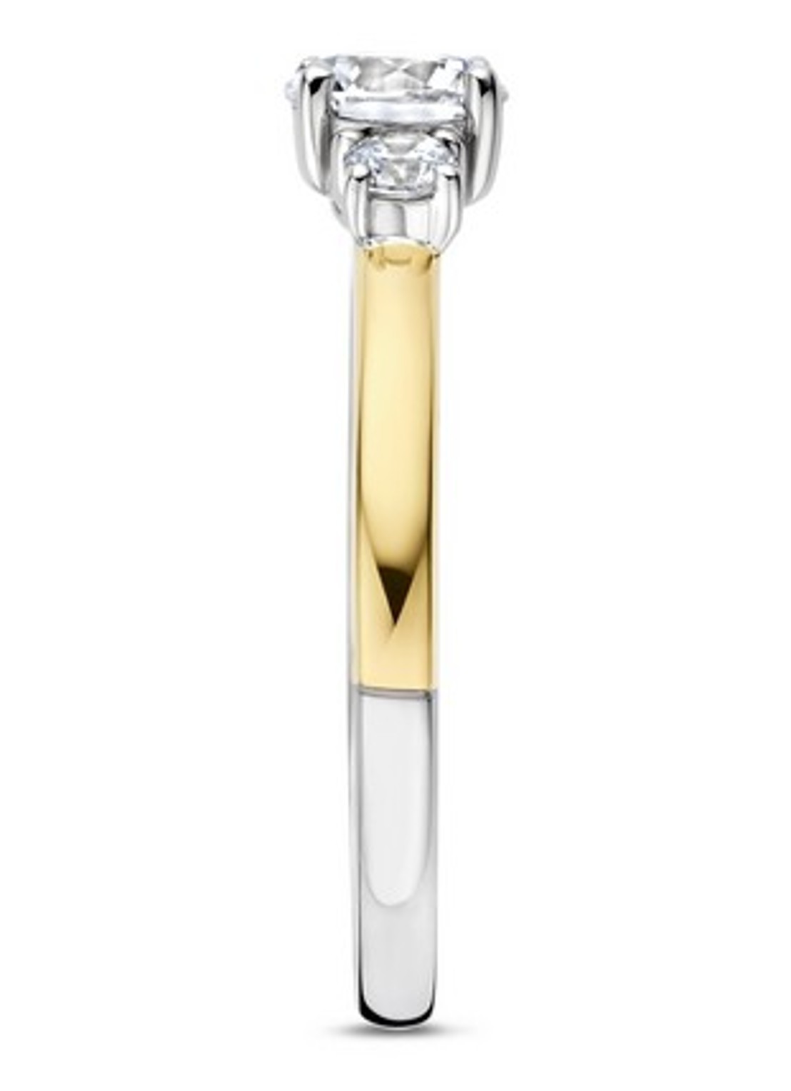 TI SENTO - Milano Ring verguld 1796ZY - detail goud