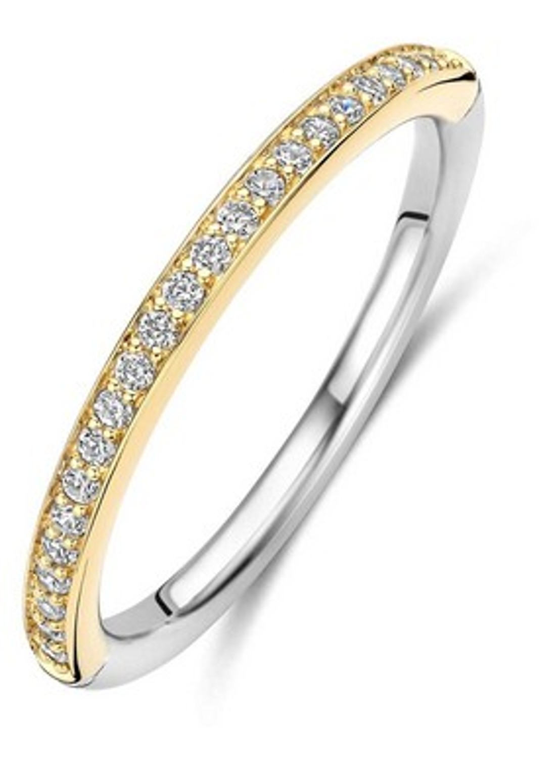 TI SENTO - Milano Ring verguld 1923YZ - voorkant goud