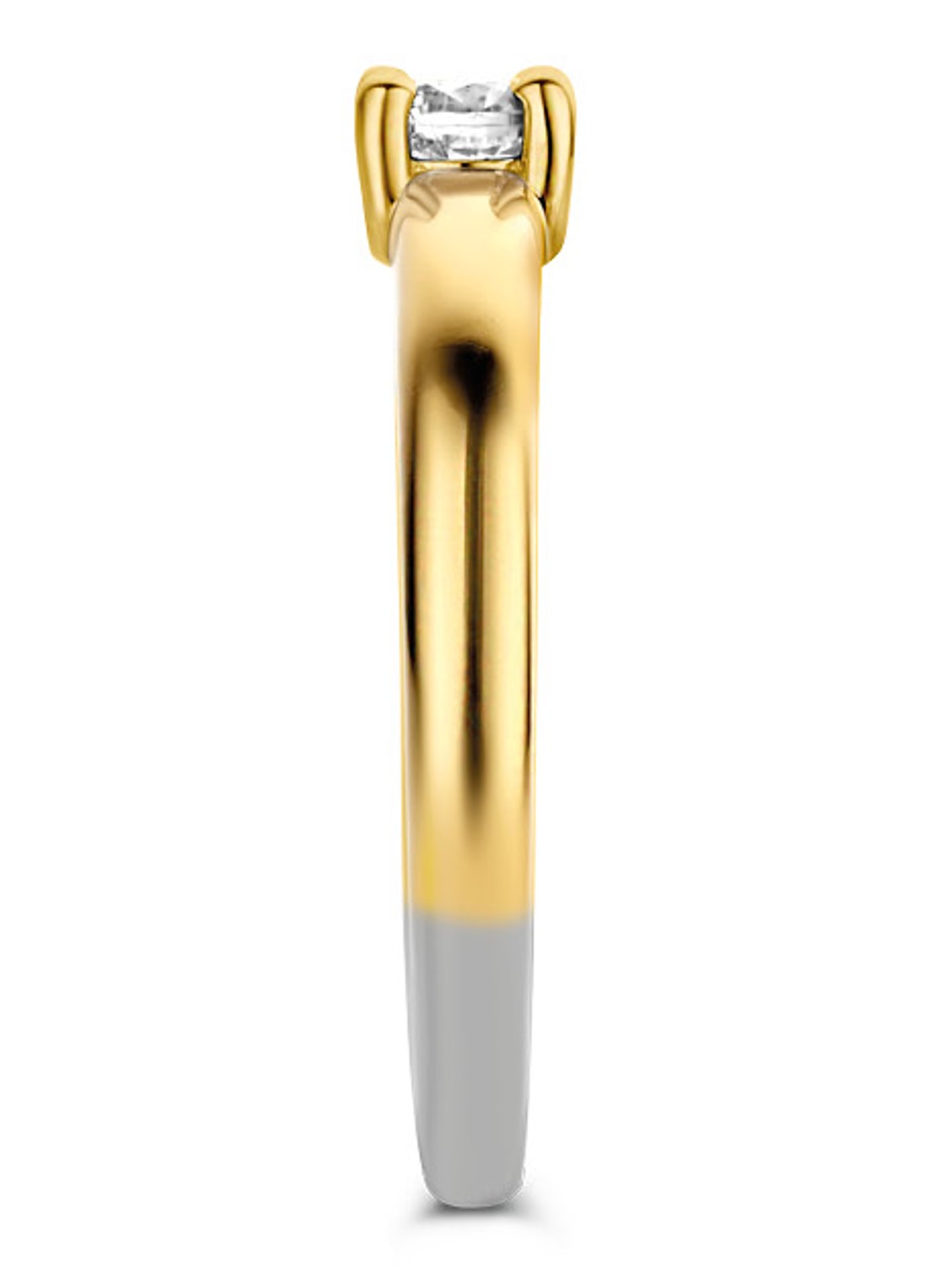 TI SENTO - Milano Ring verguld met zirkonia 12212ZY - detail 3 goud