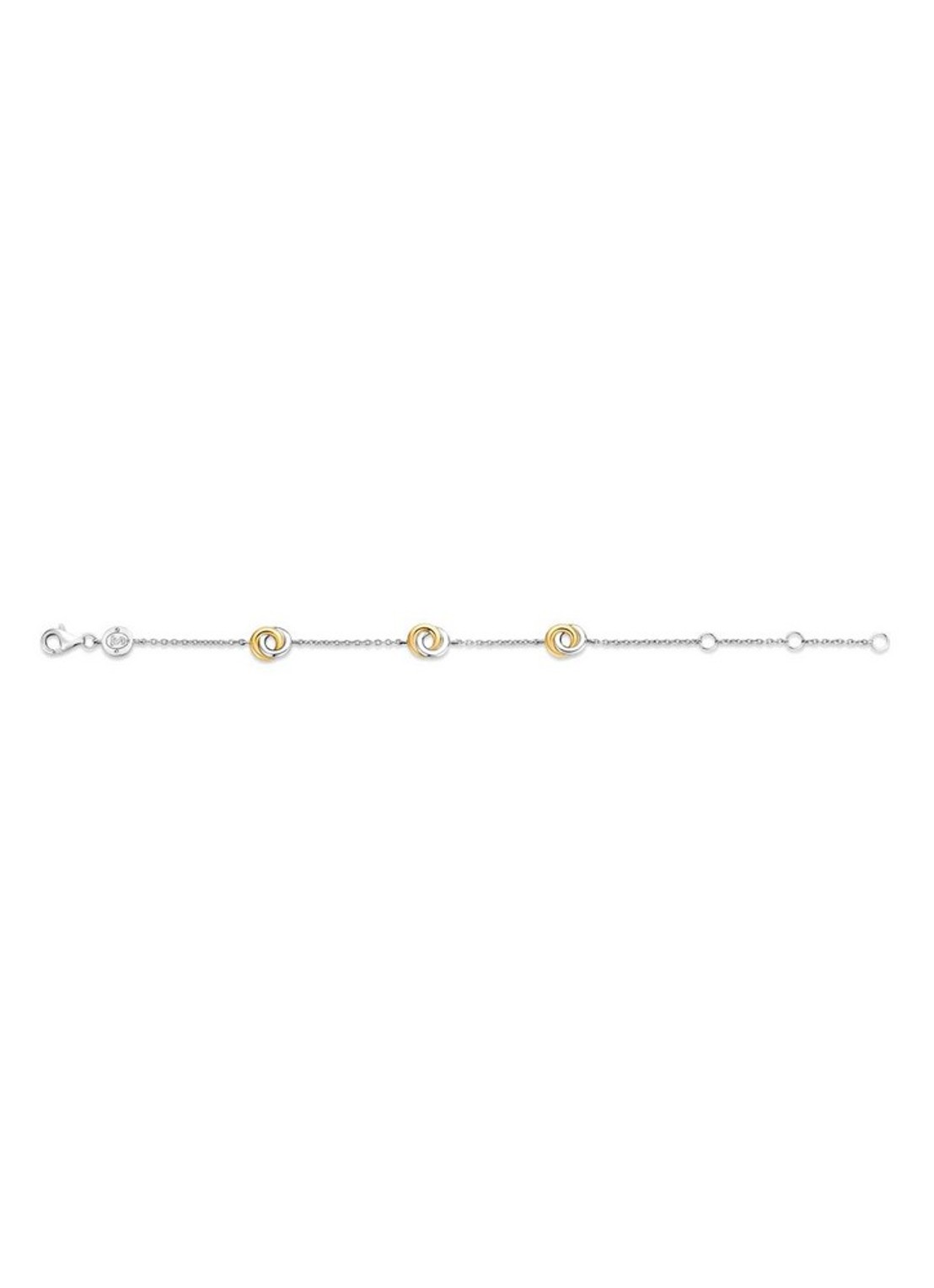 TI SENTO - Milano Schakelarmband verguld 2925SY - detail 3 zilver