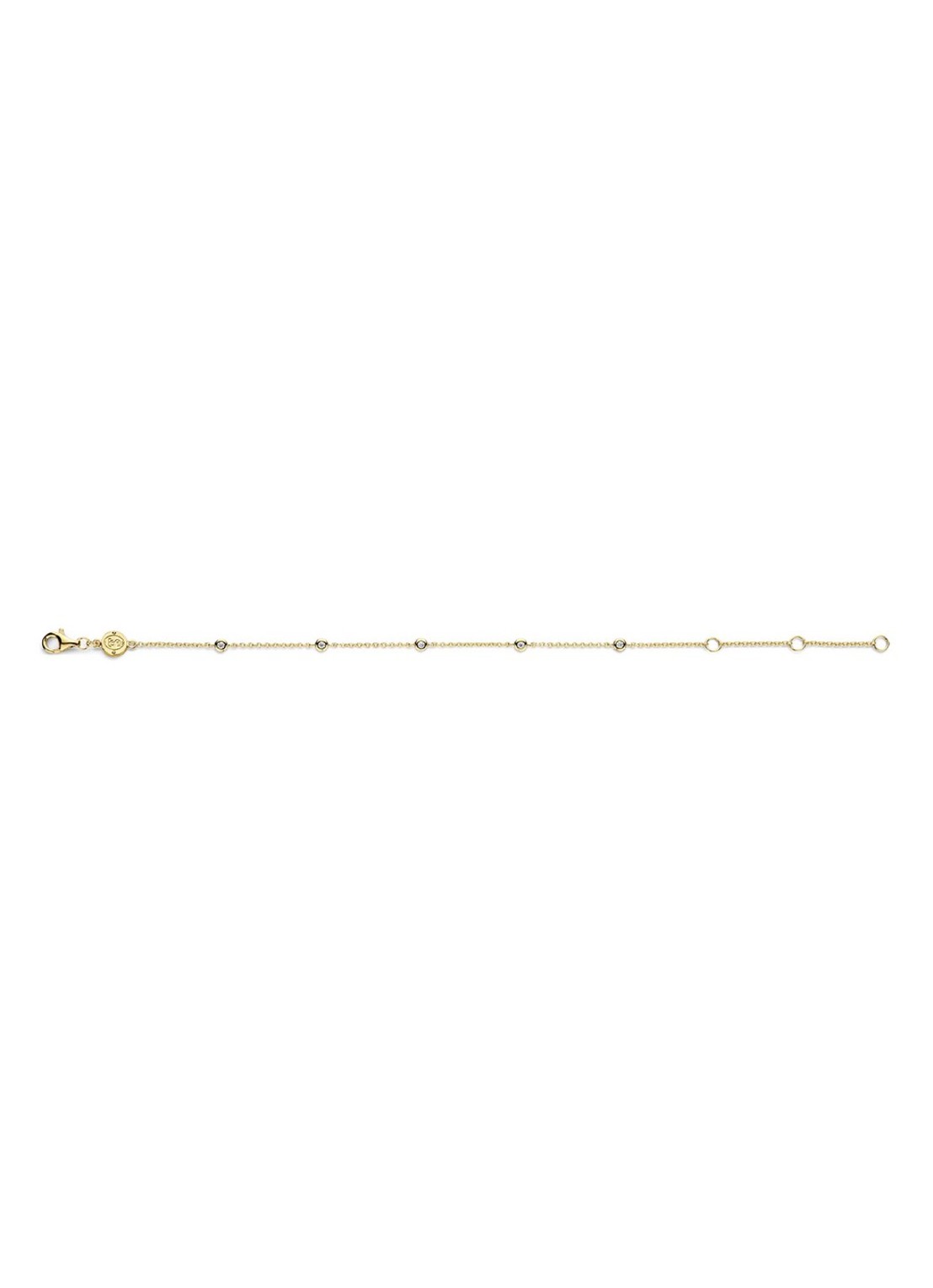 TI SENTO - Milano Schakelarmband verguld 2974ZY - detail goud