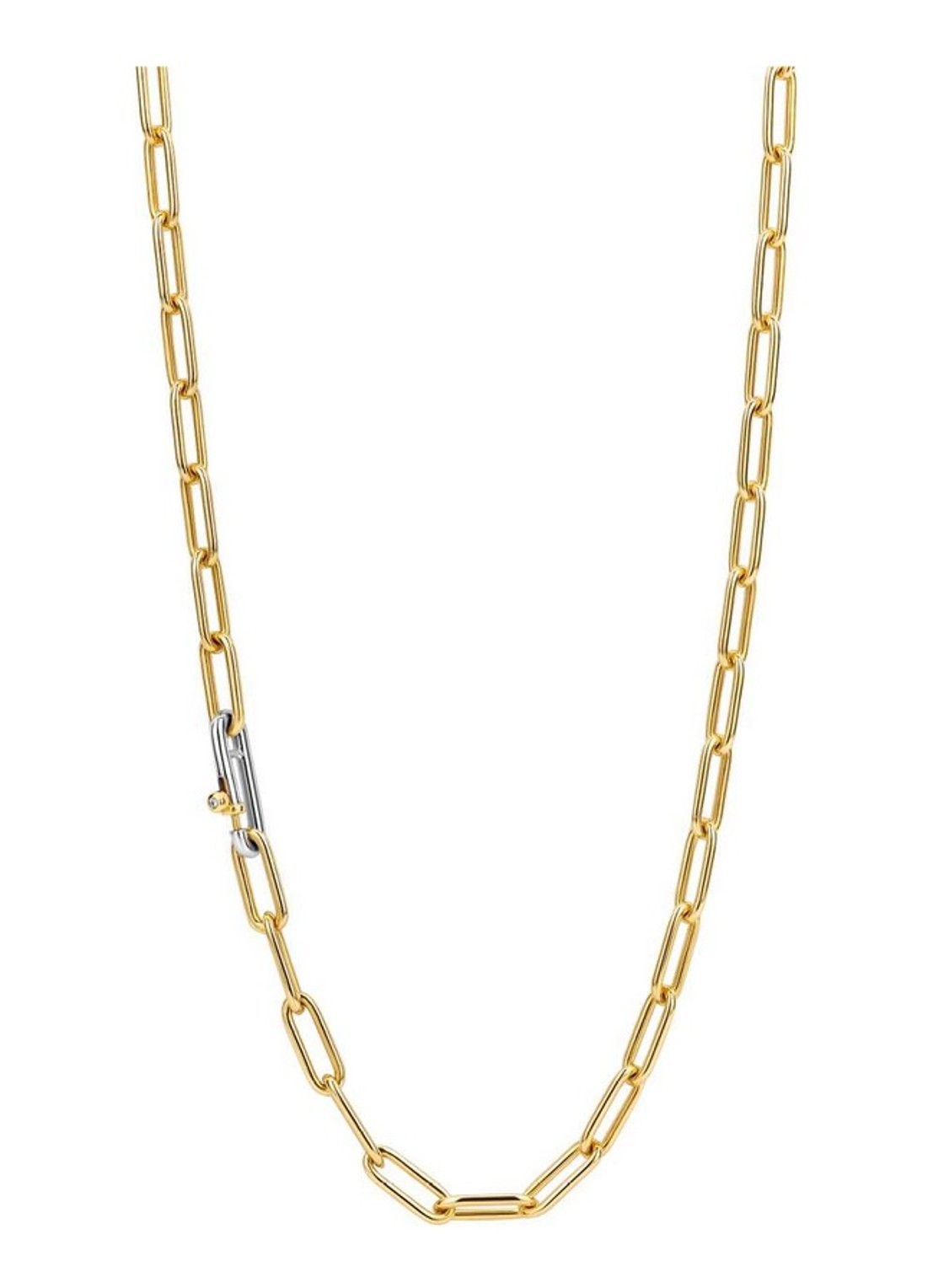 TI SENTO - Milano Schakelketting verguld 3947SY  - voorkant goud