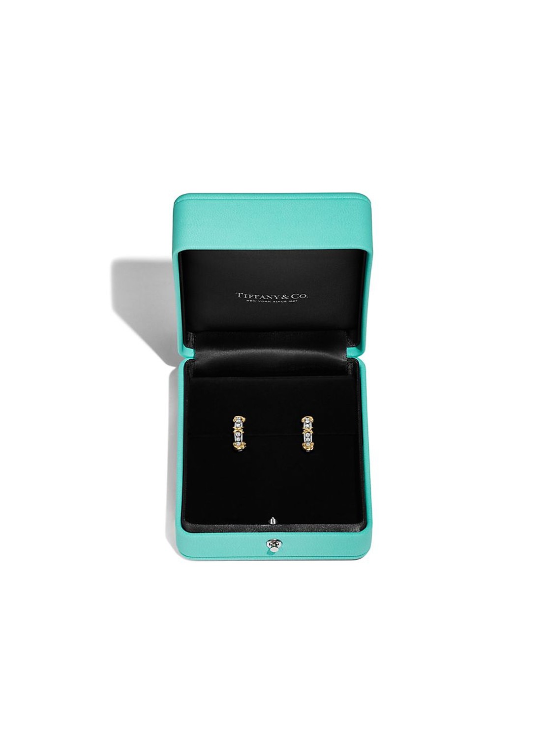 Tiffany & Co. 16 Stone oorringen van 18 karaat geel- en witgoud met diamant 82383 - detail 3 undefined