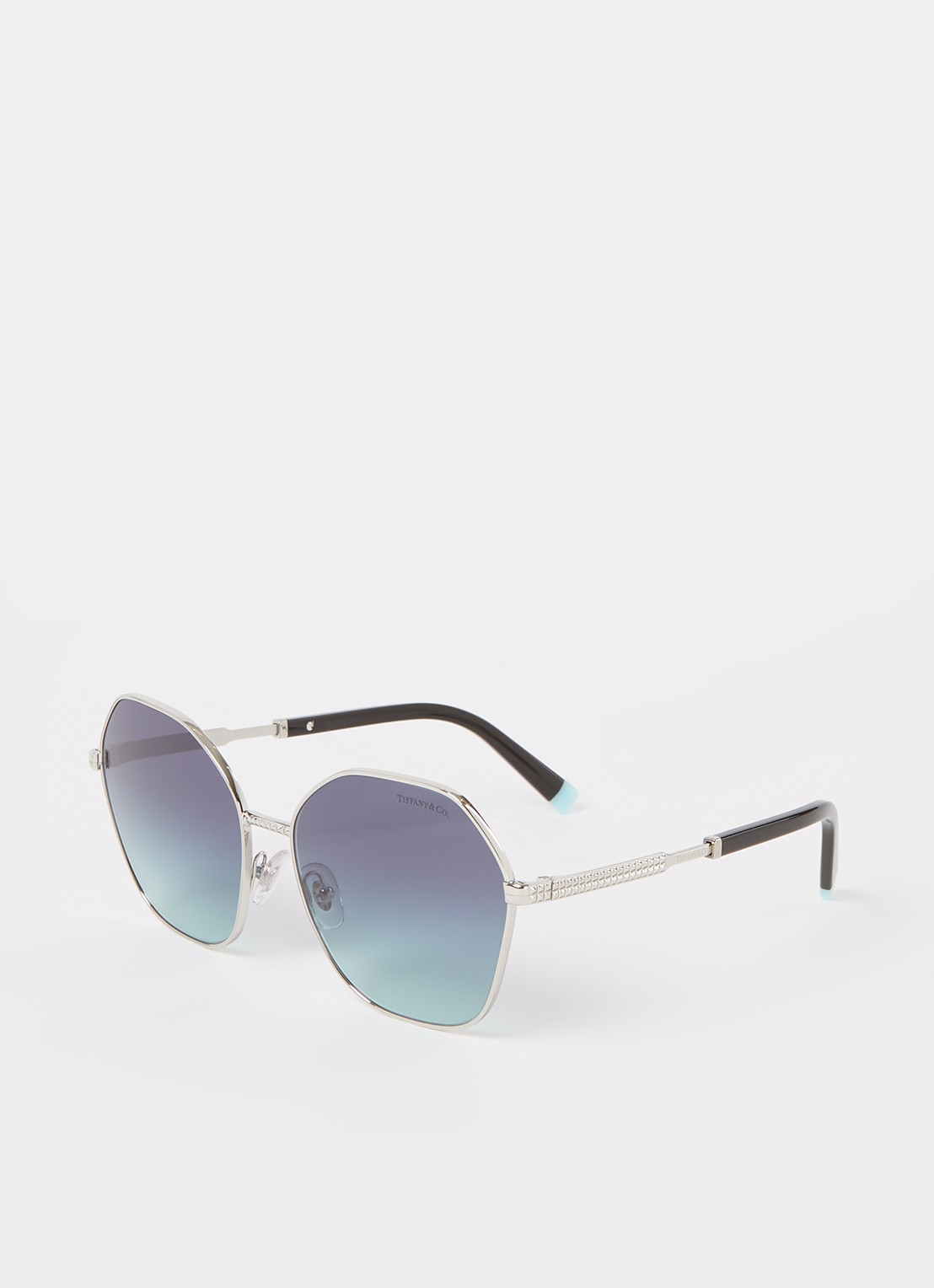 Tiffany & Co. Butterfly zonnebril TF3081 - voorkant zilver