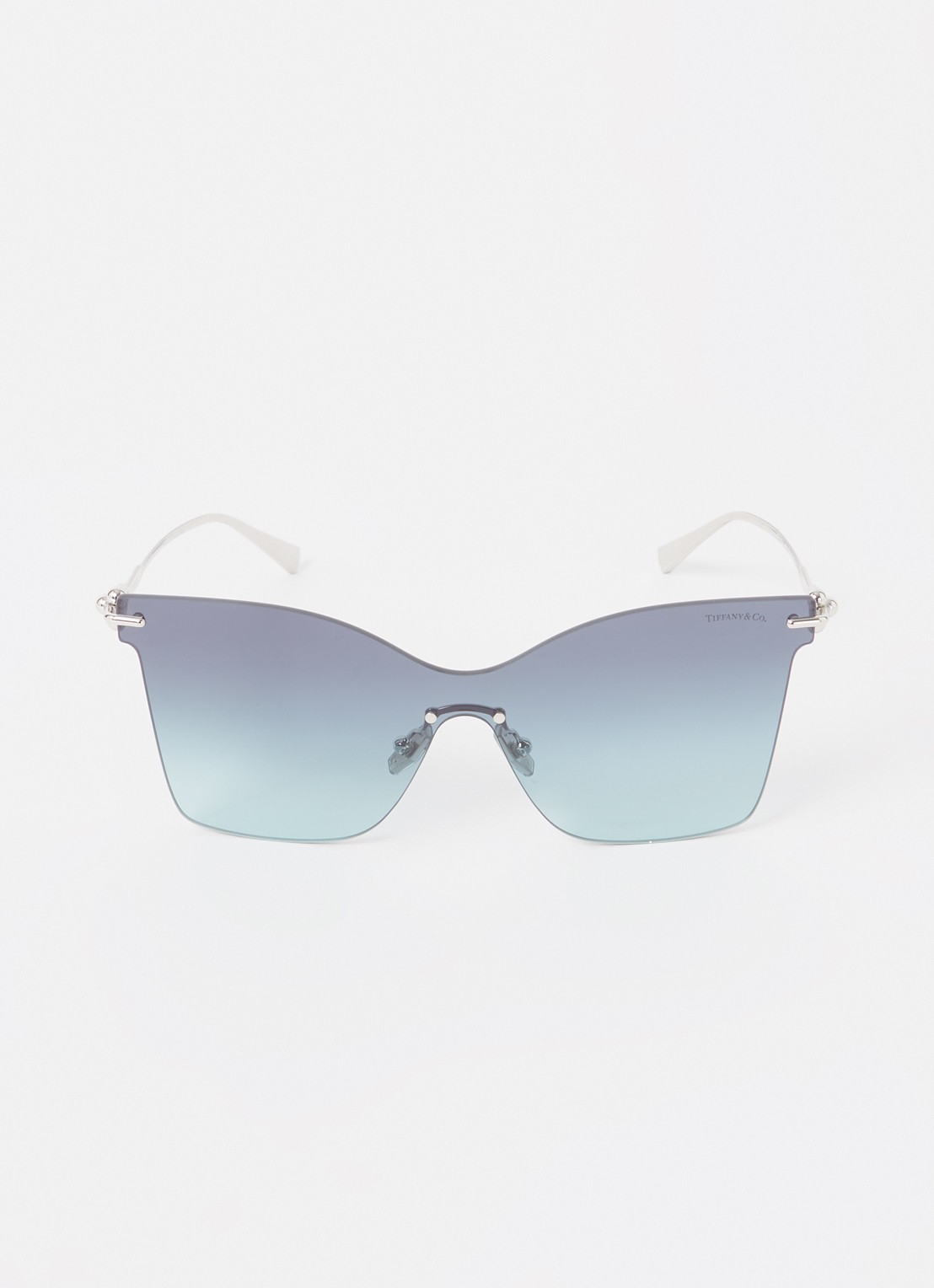 Tiffany & Co. Butterfly zonnebril TF3103K - detail zilver