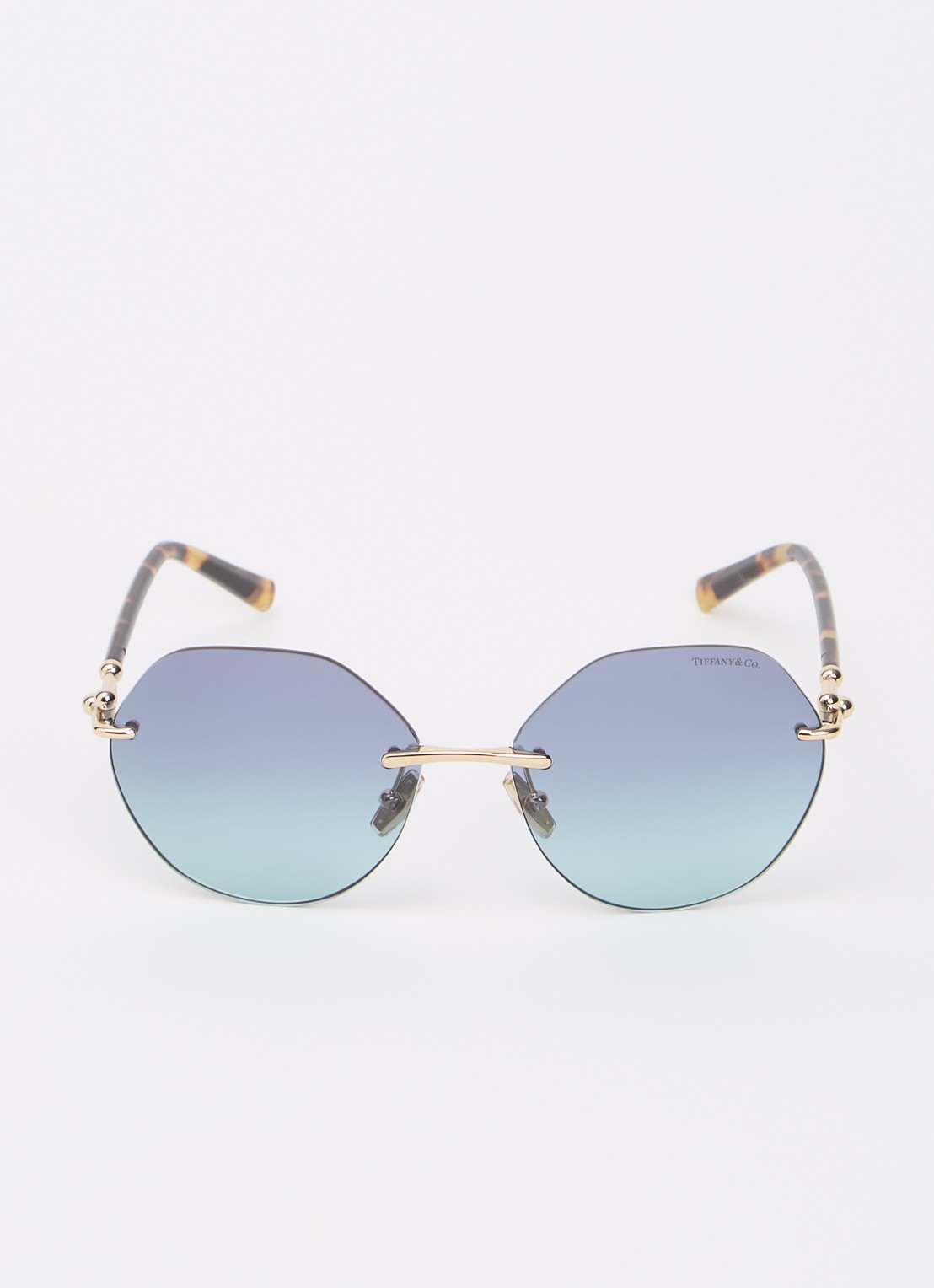 Tiffany & Co. Butterfly zonnebril TF3123 - detail 2 goud