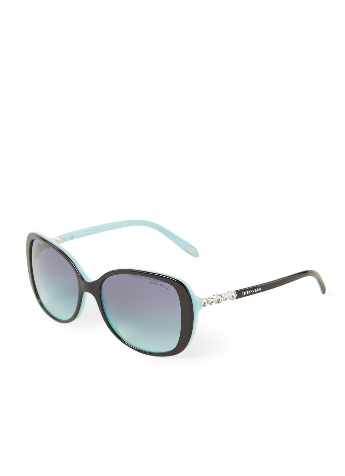 Tiffany & Co. Butterfly zonnebril TF4121B - voorkant 3 zwart