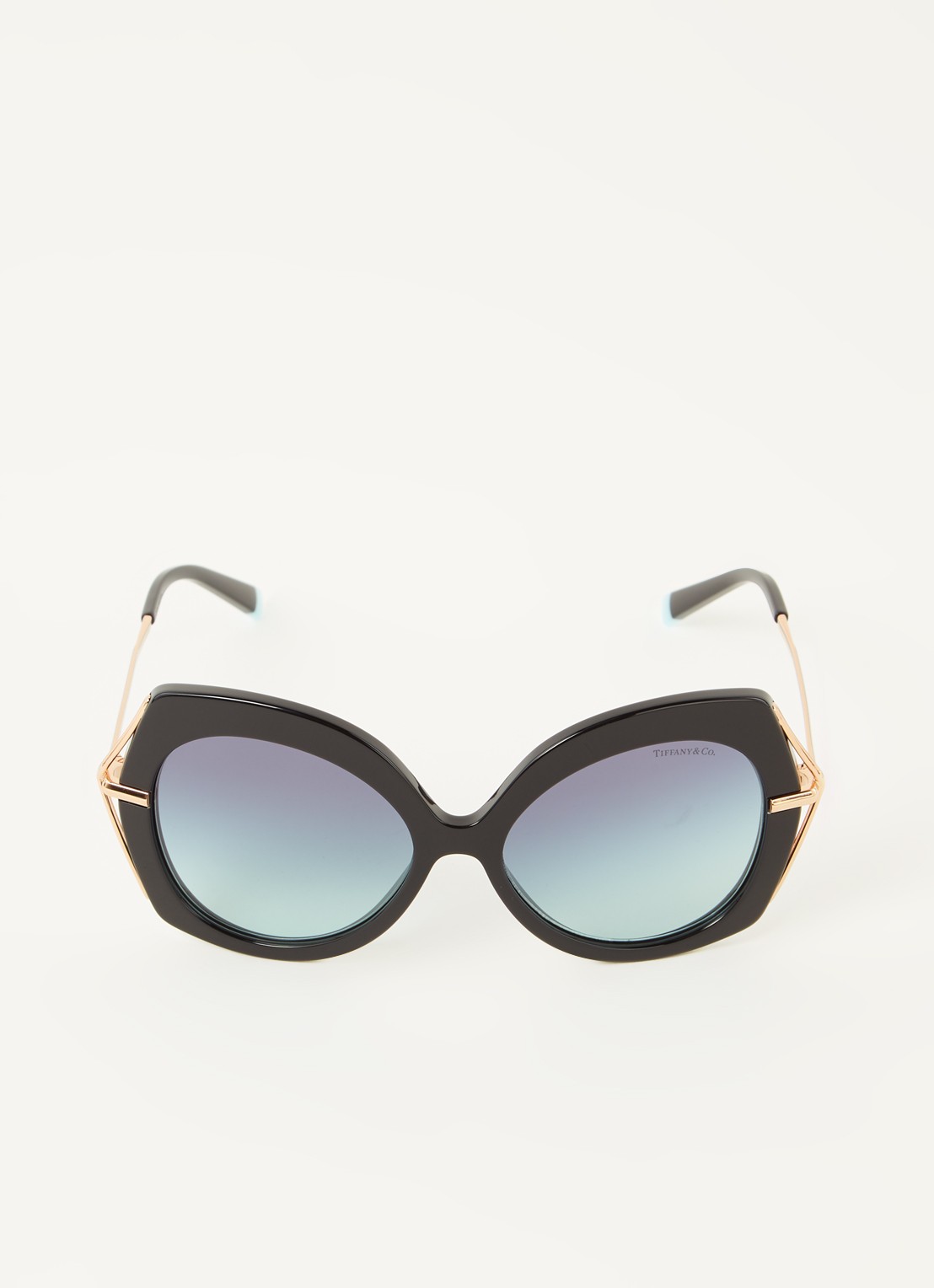Tiffany & Co. Butterfly zonnebril TF4169 - voorkant 2 goud