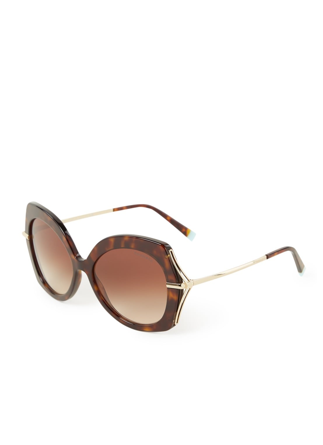 Tiffany & Co. Butterfly zonnebril TF4169 - voorkant 3 goud