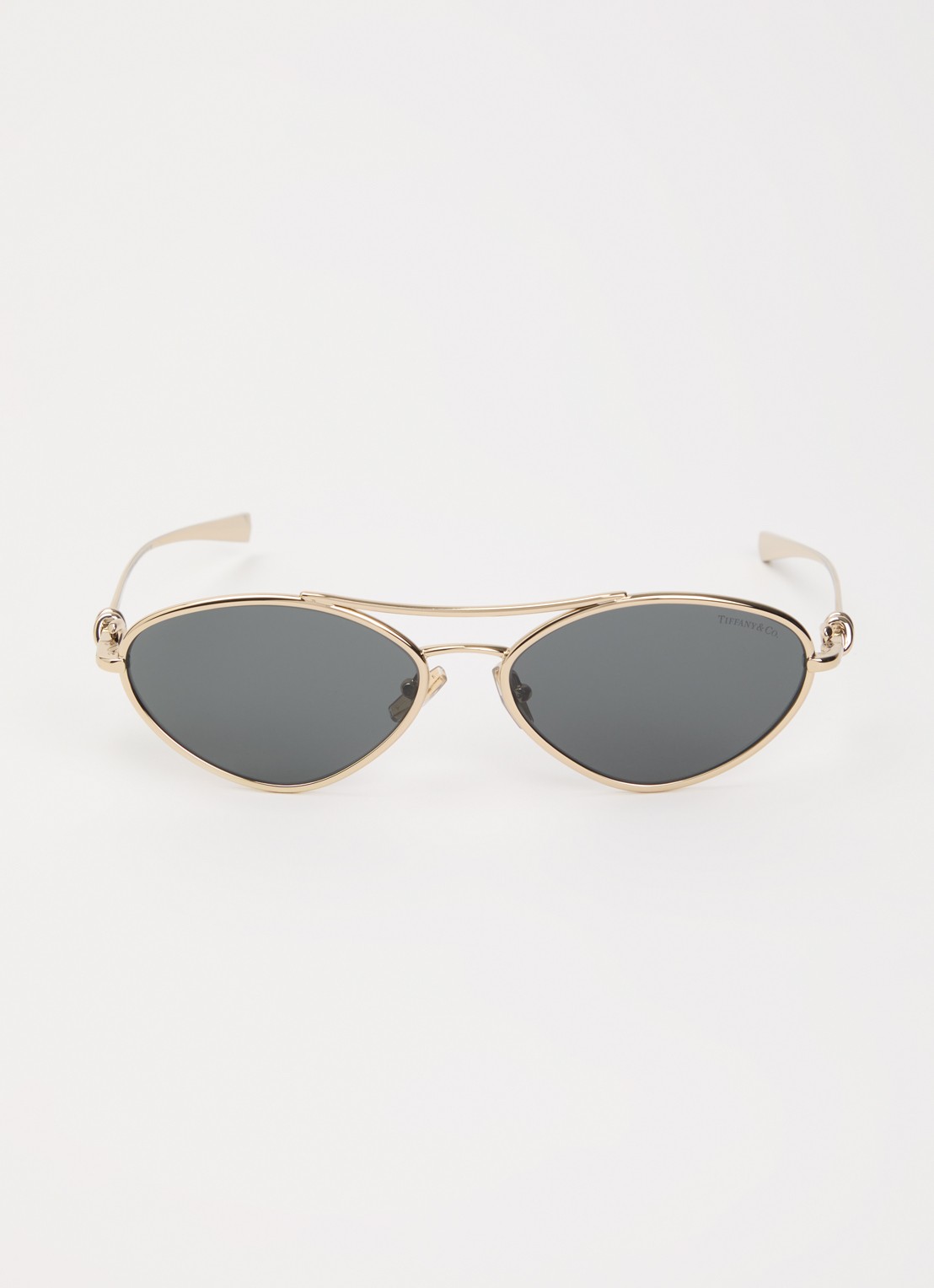 Tiffany & Co. Cat Eye zonnebril TF3117 - detail goud