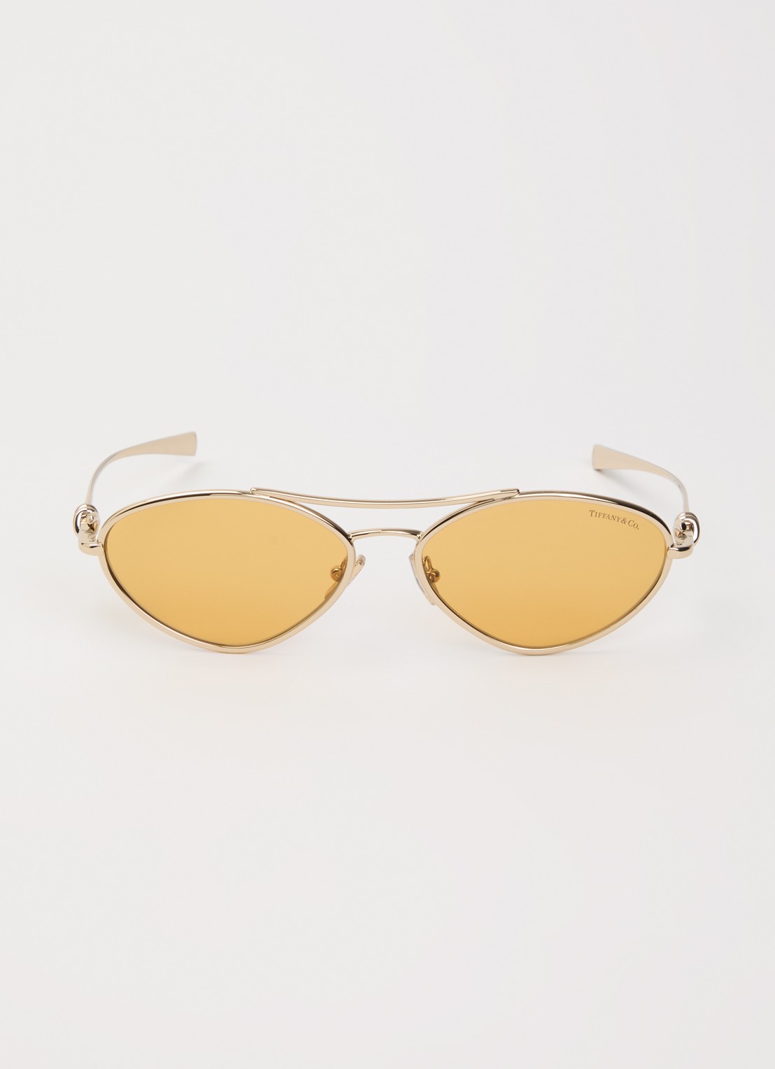 Tiffany & Co. Cat Eye zonnebril TF3117 - detail 2 goud