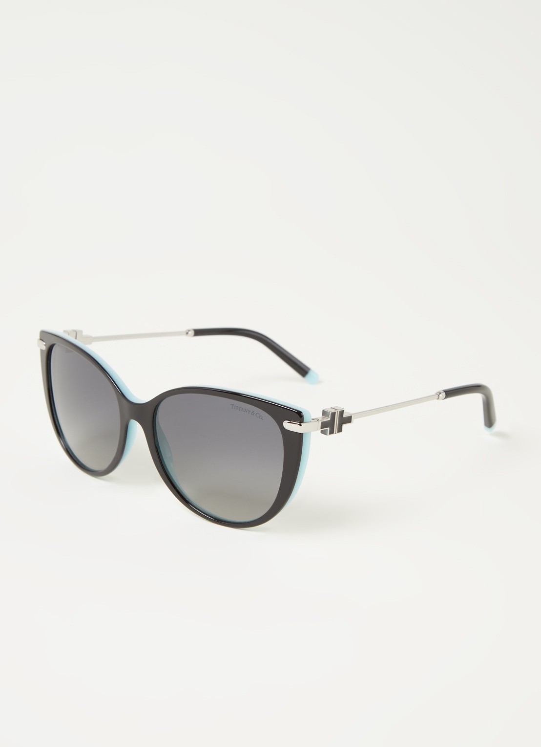 Tiffany & Co. Cat Eye zonnebril TF4178 57 - voorkant zwart