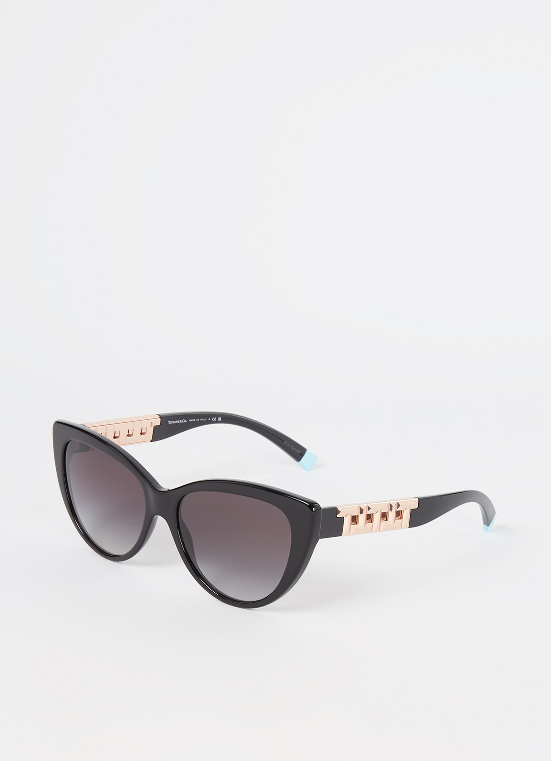 Tiffany & Co. Cat Eye zonnebril TF4196  - voorkant zwart
