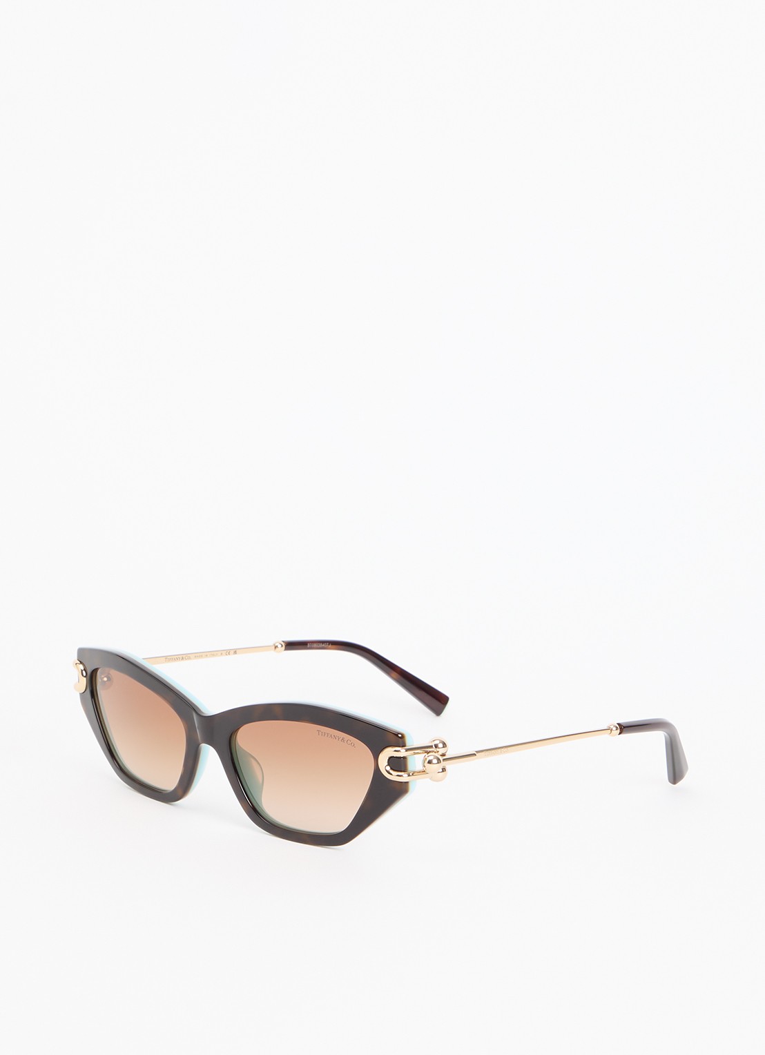 Tiffany & Co. Cat Eye zonnebril TF4231U - voorkant 4 donkerbruin