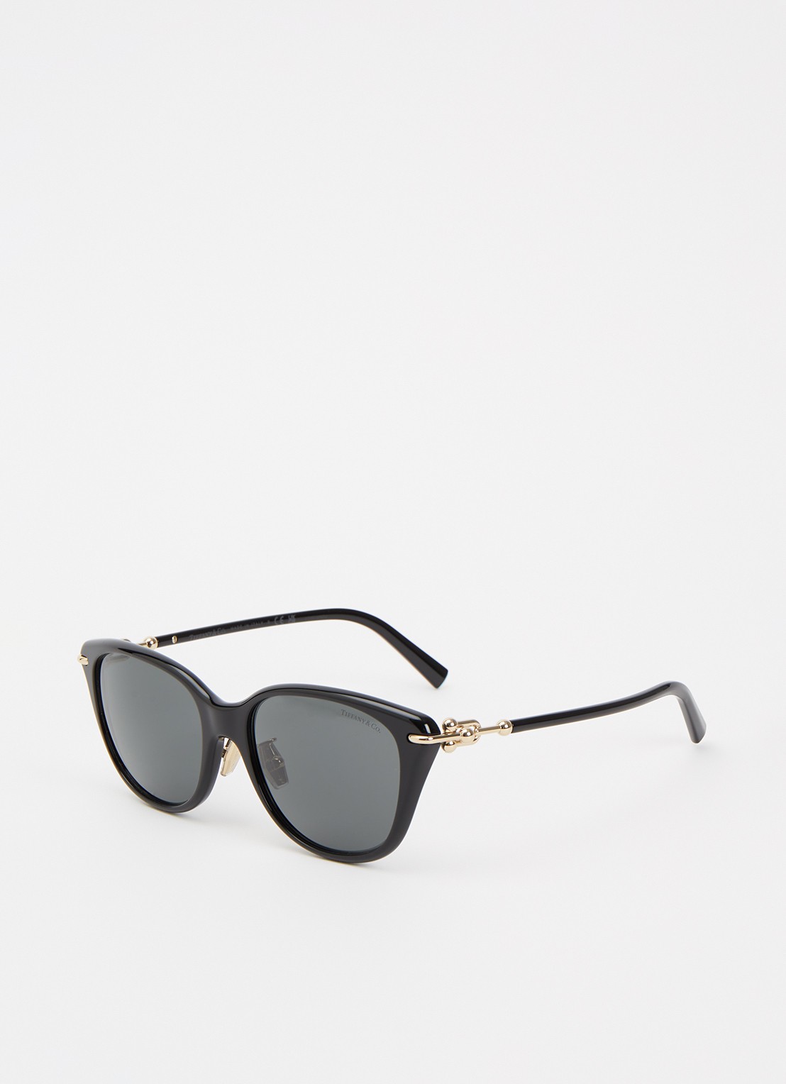 Tiffany & Co. Cat Eye zonnebril TF426F - voorkant 4 zwart