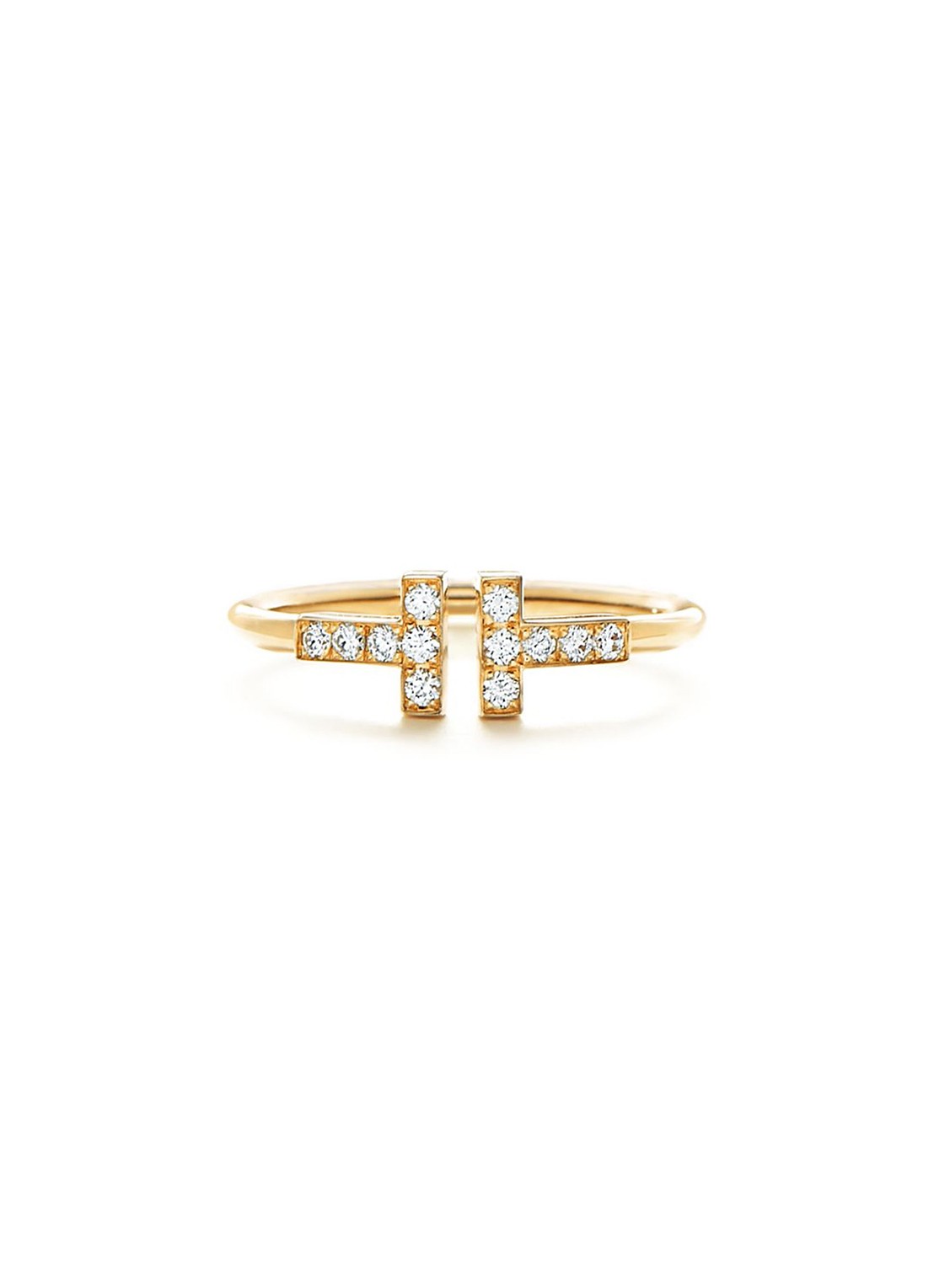 Tiffany & Co. Diamant Wire ring van 18 karaat geelgoud 69761 - voorkant 2 undefined