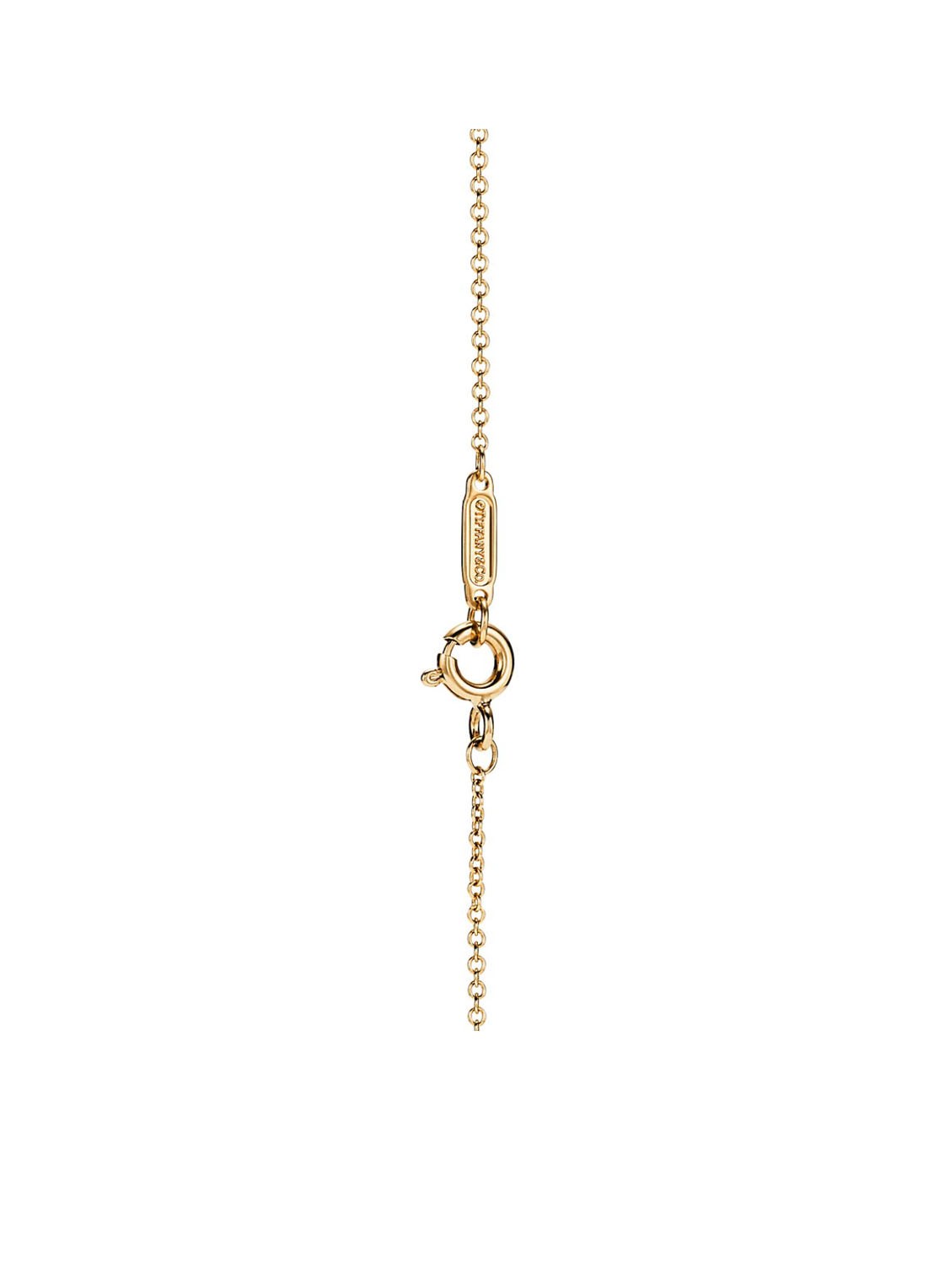 Tiffany & Co. Double Heart Tag Mini ketting van 18 karaat geelgoud  68411 - detail 3 undefined